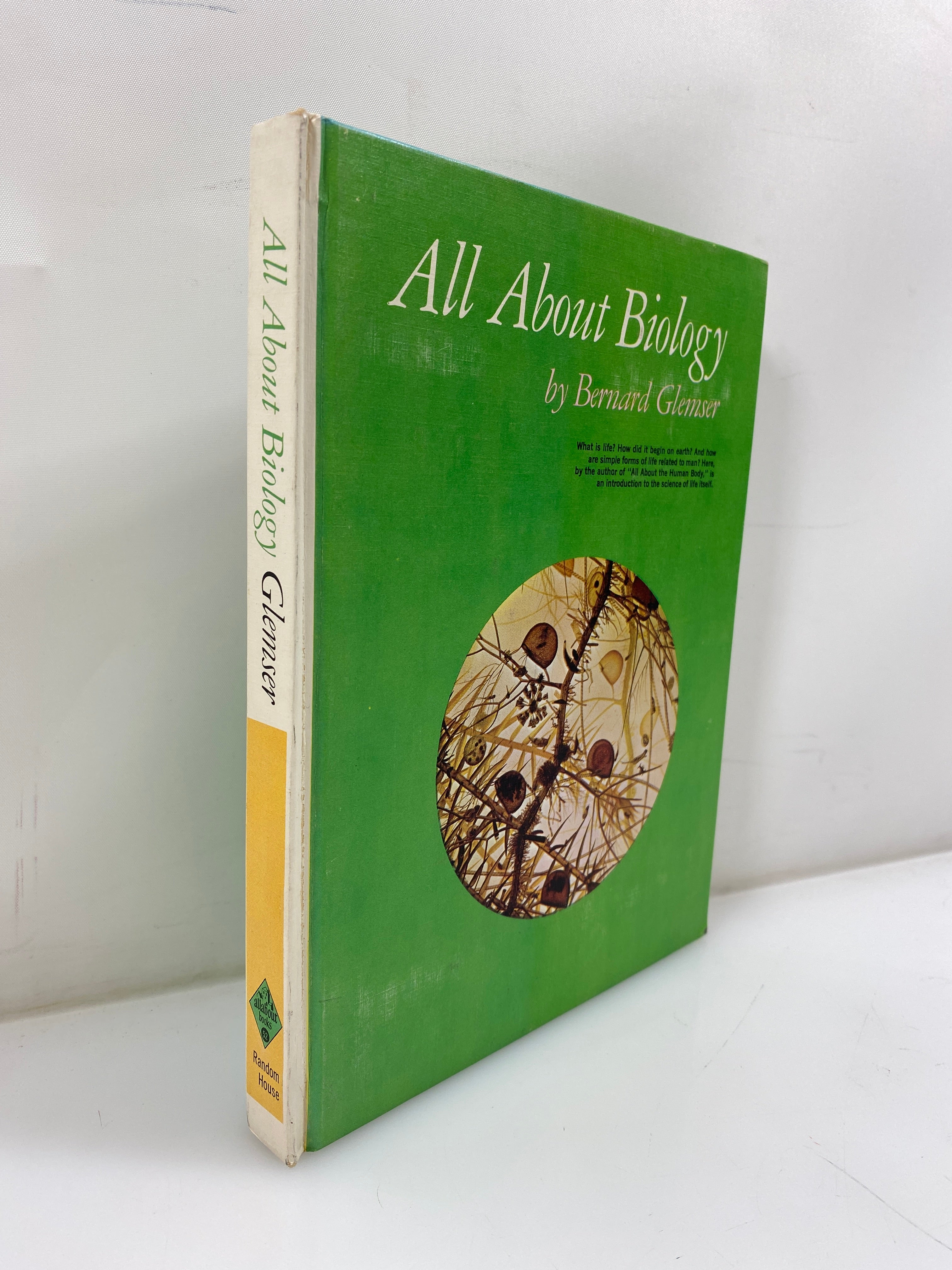 All About Biology Bernard Glemser Random House 1964 HC