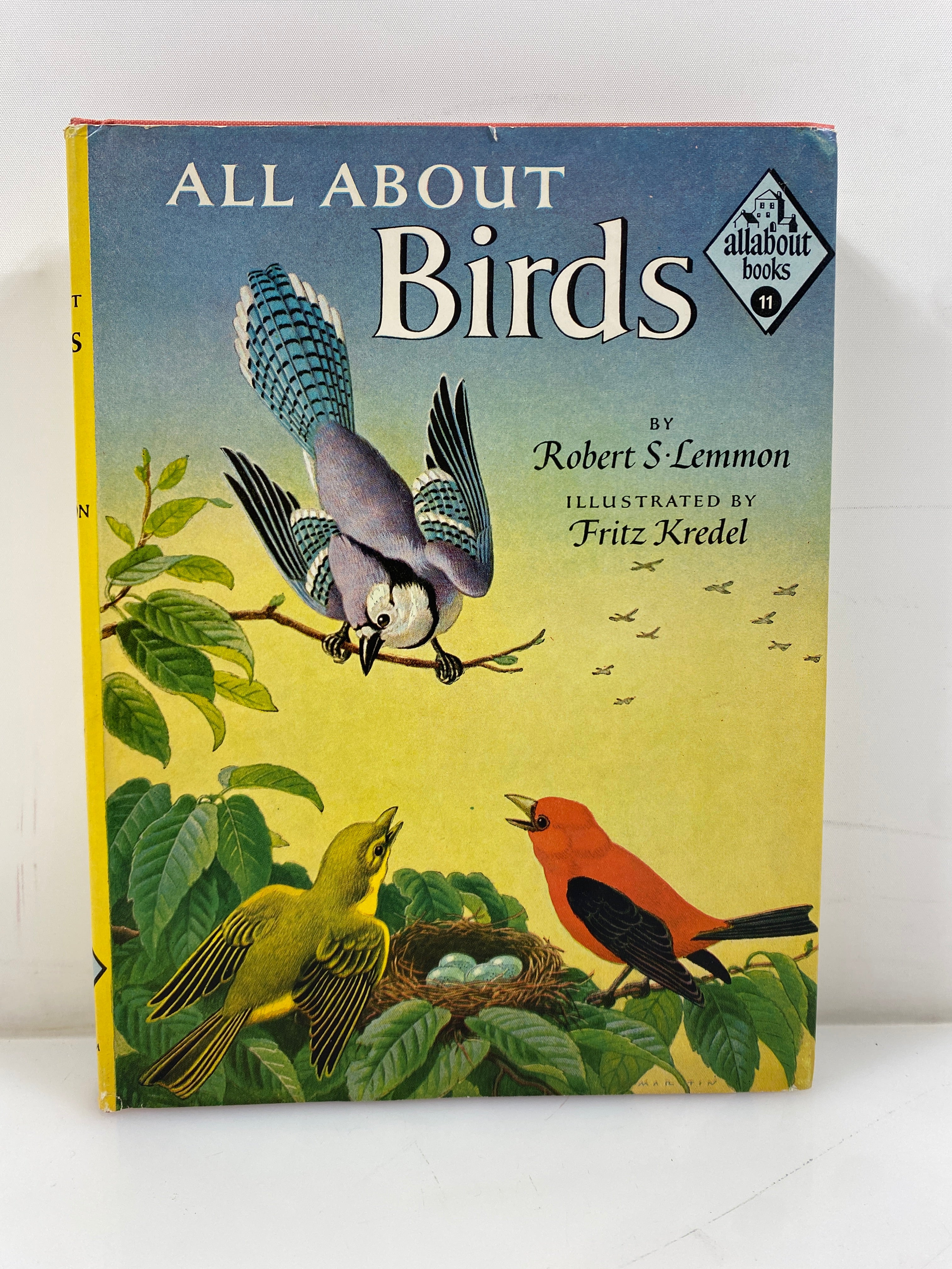 All About Birds Robert S. Lemmon Random House 6th Print 1955 HCDJ