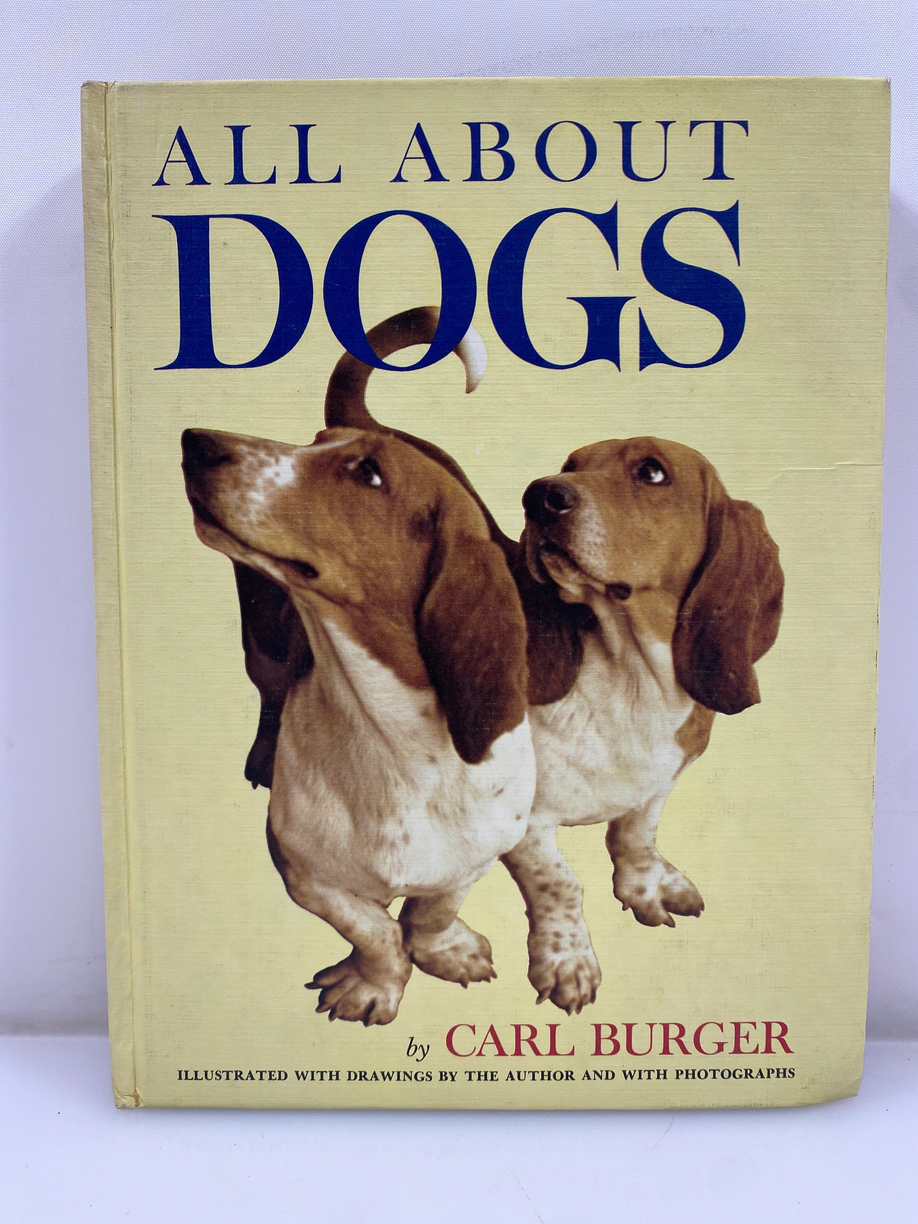 All About Dogs Carl Burger Random House 1962 HC