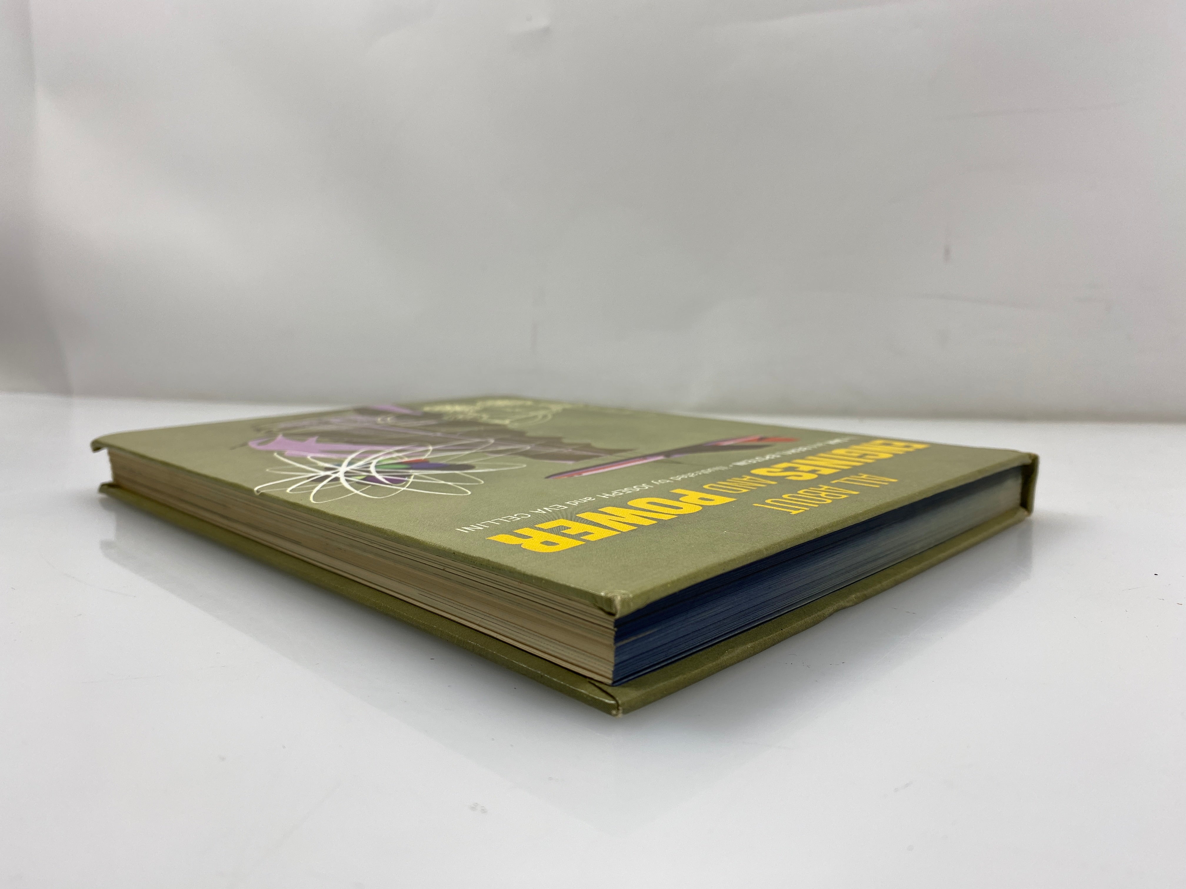 All About Engines and Power Sam & Beryl Epstein Random House 1962 HC