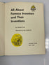 All About Famous Inventors Fletcher Pratt Random House 1955 HCDJ