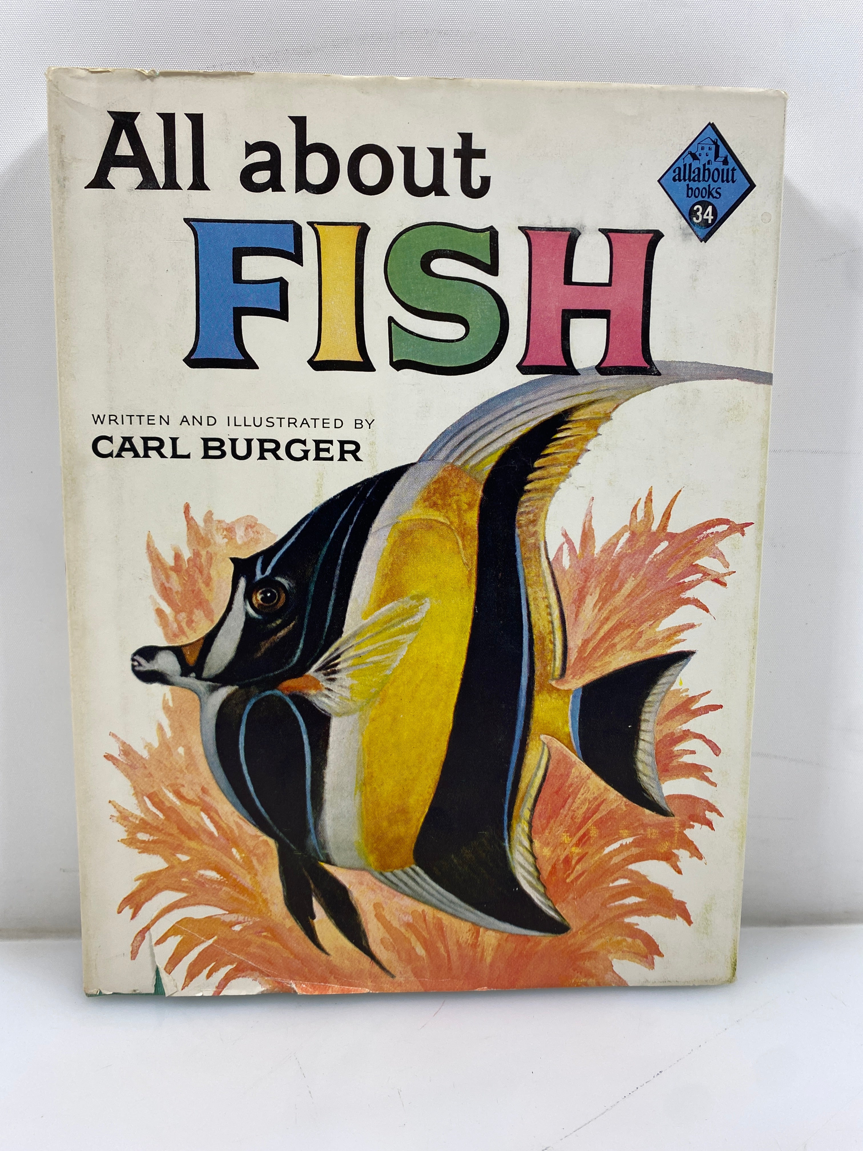 All About Fish Carl Burger Random House 1960 HCDJ