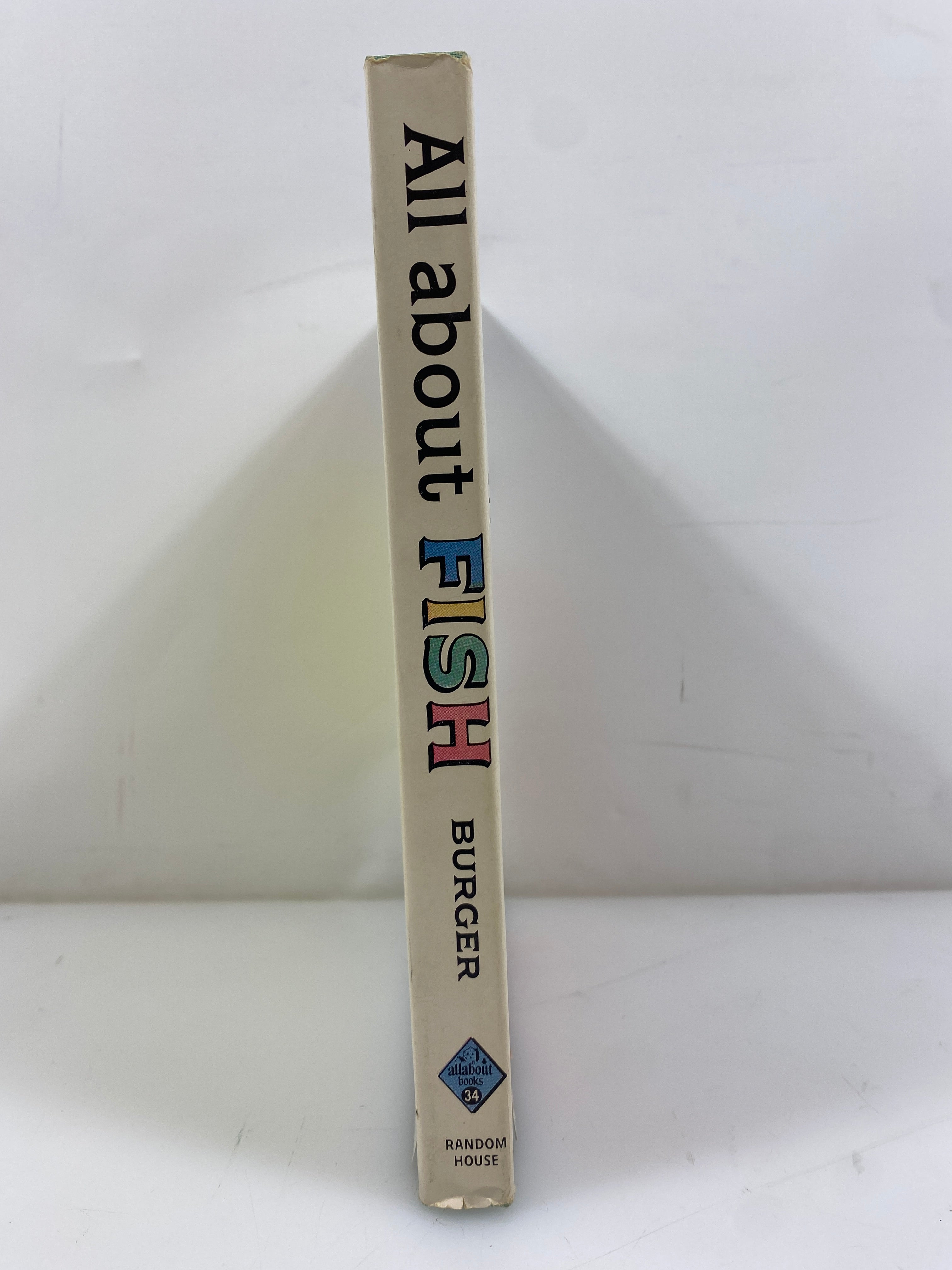 All About Fish Carl Burger Random House 1960 HCDJ