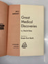 All About Great Medical Discoveries David Dietz Random House 1960 HCDJ