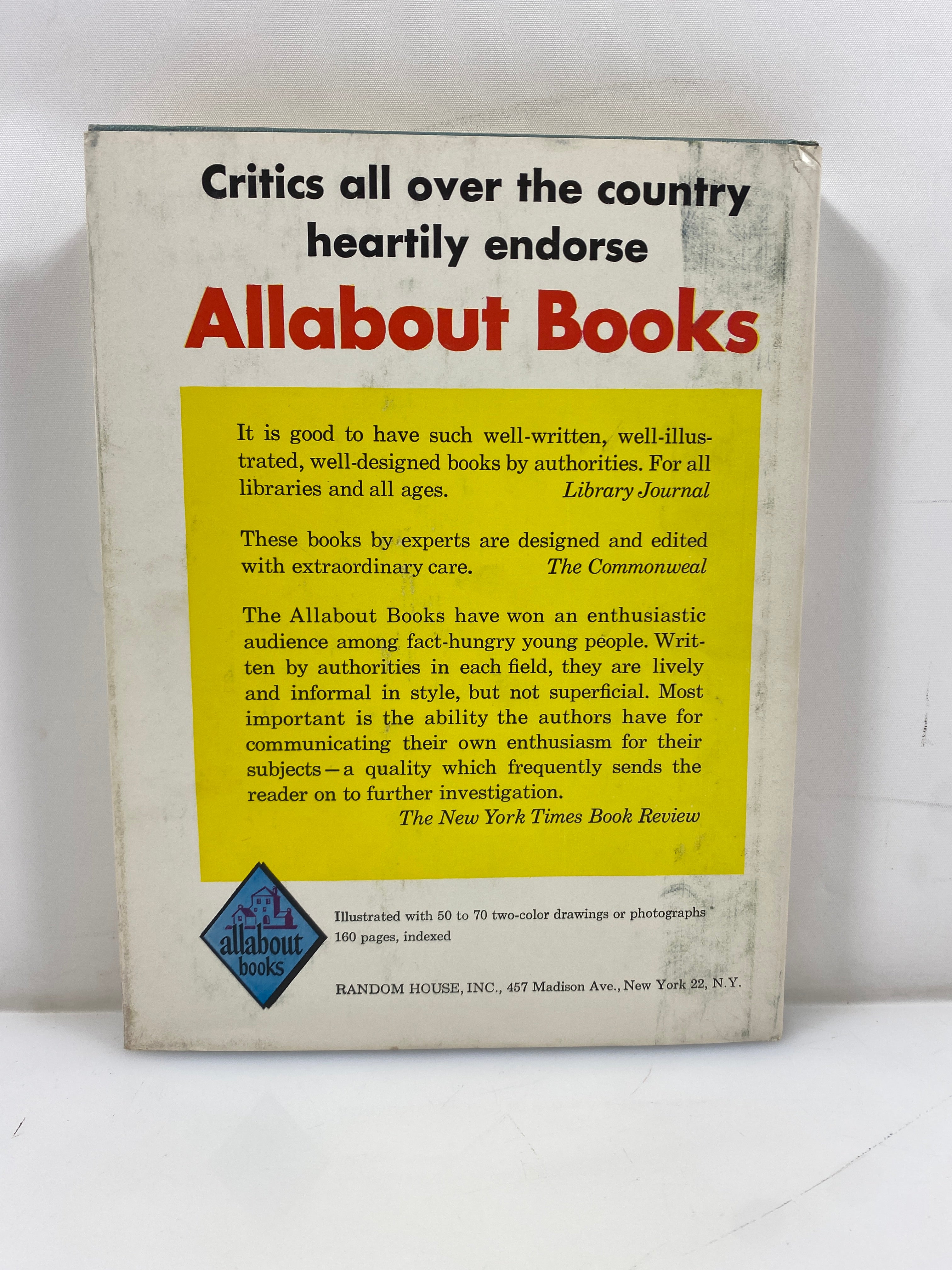 All About Sailing the Seven Seas Ruth Brindze Random House 1962 HCDJ