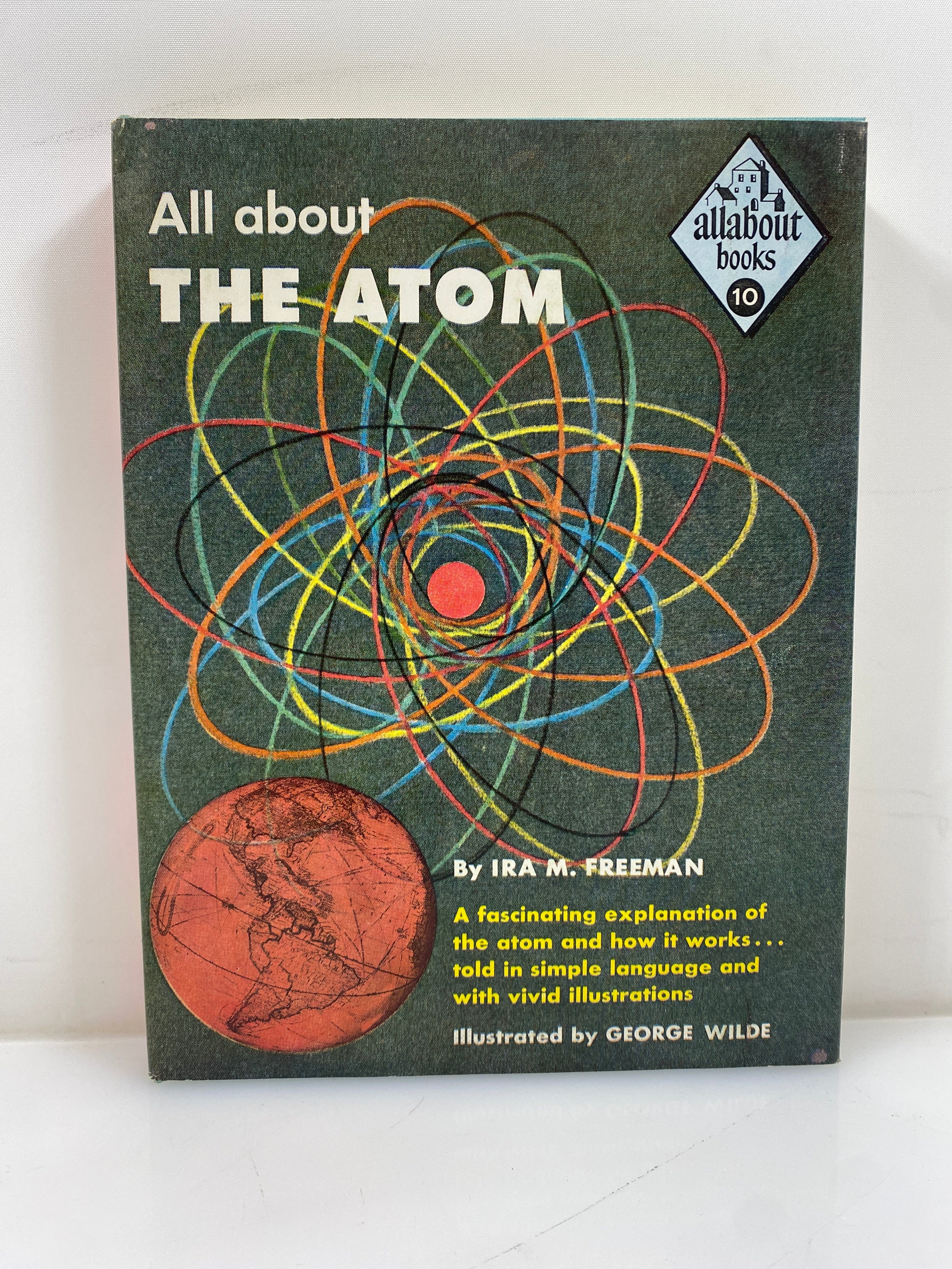 All About the Atom Ira M. Freeman Random House 1955 HCDJ