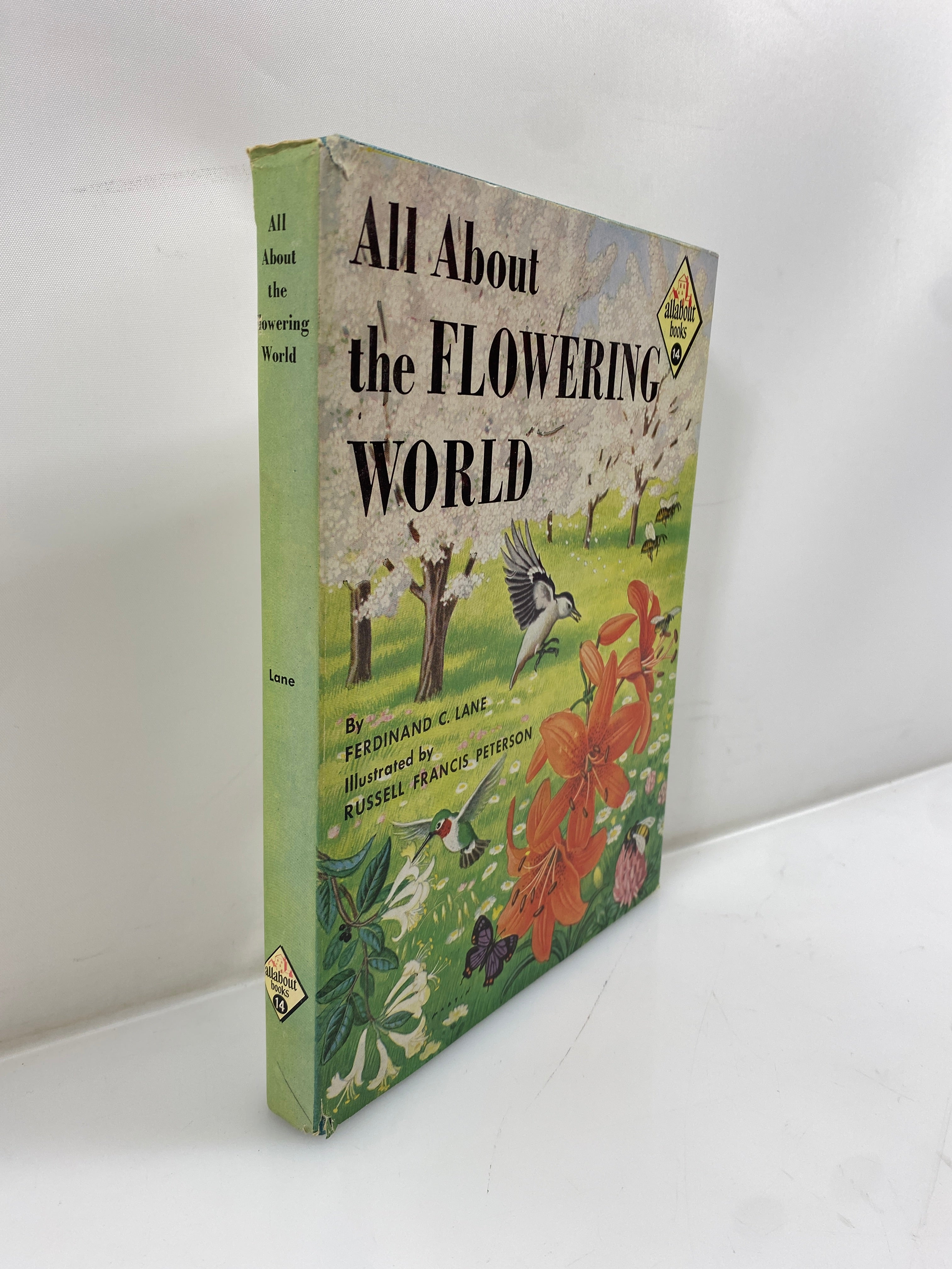 All About the Flowering World Ferdinand Lane Random House 1956 HCDJ