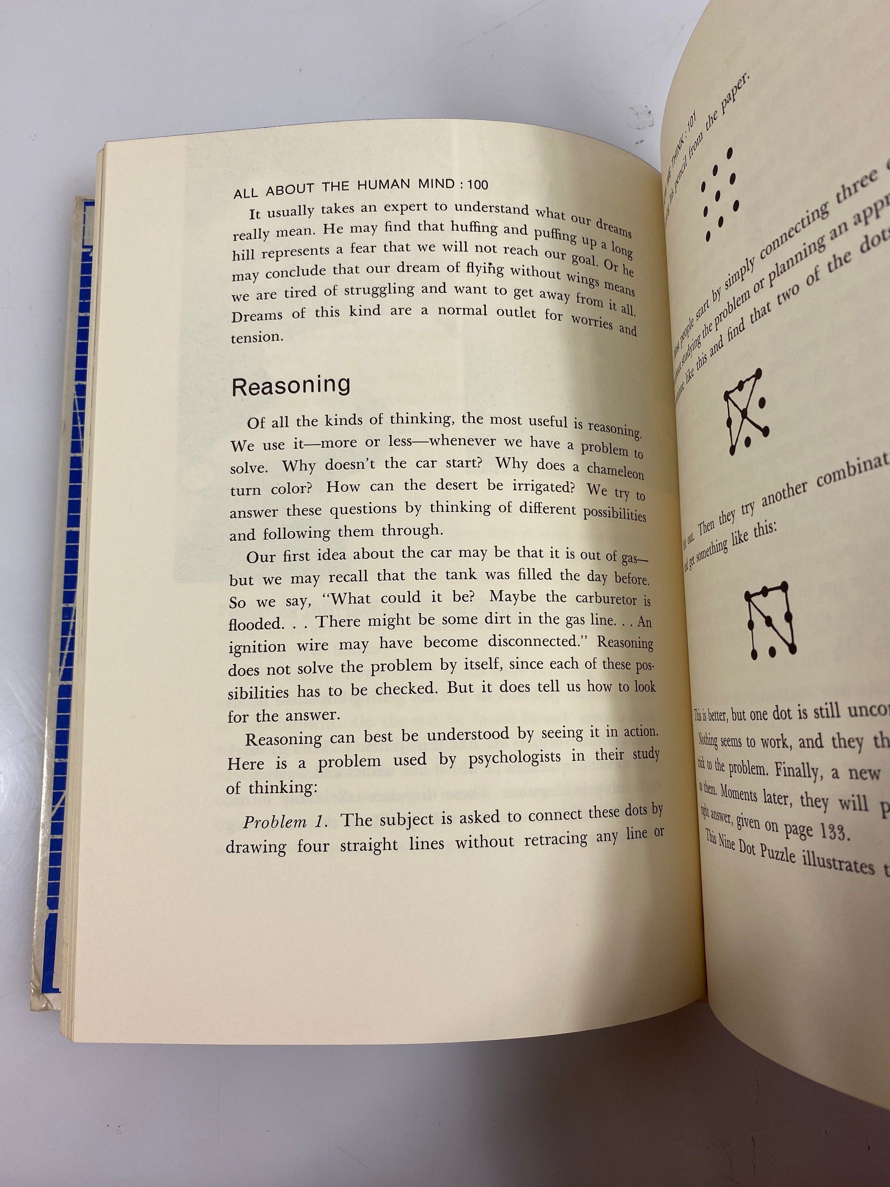 All About the Human Mind Robert Goldenson Random House 1963 HC