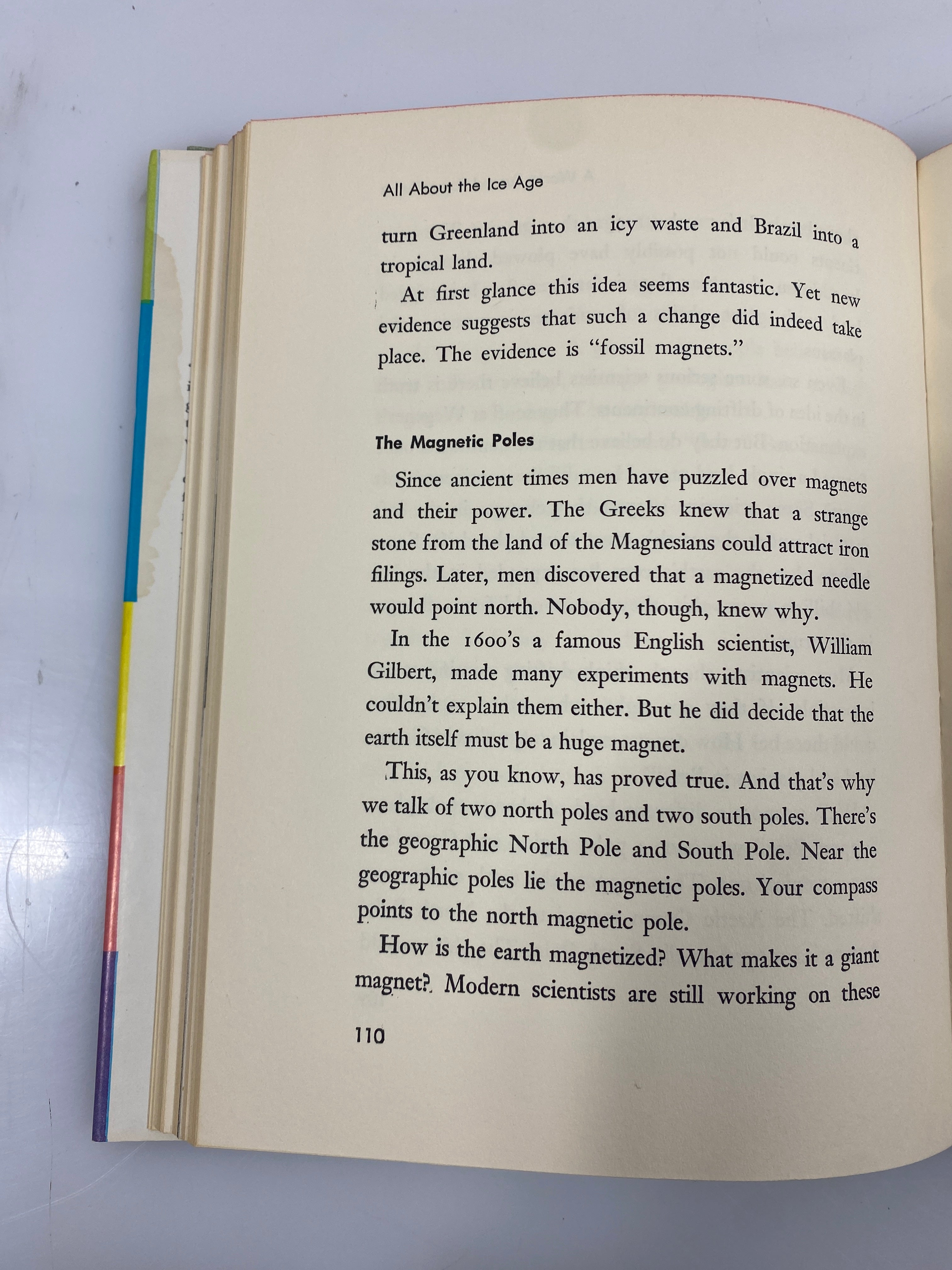 All About the Ice Age Patricia Lauber Random House 1959 HCDJ