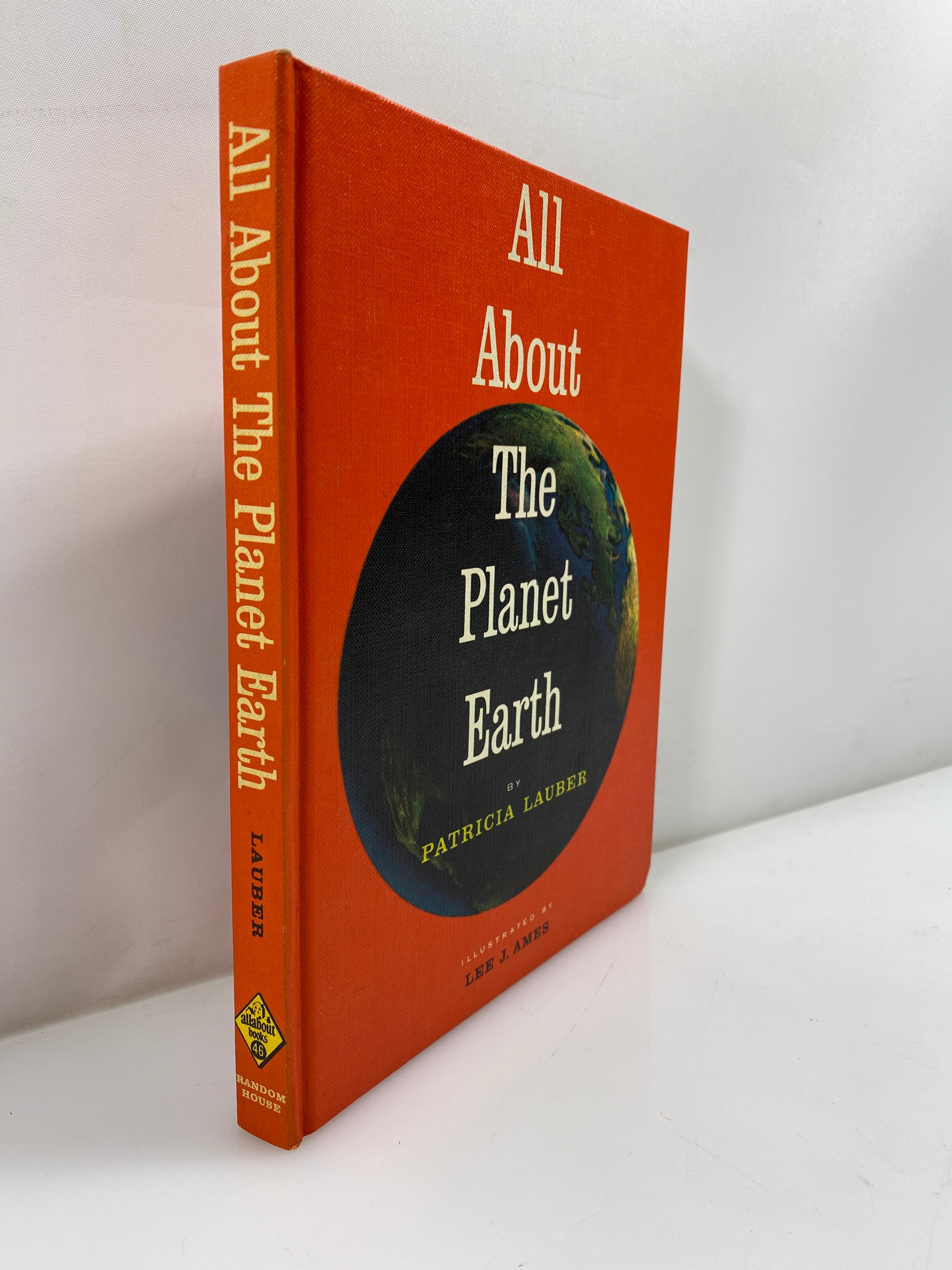 All About the Planet Earth Patricia Lauber Random House 1962 HC