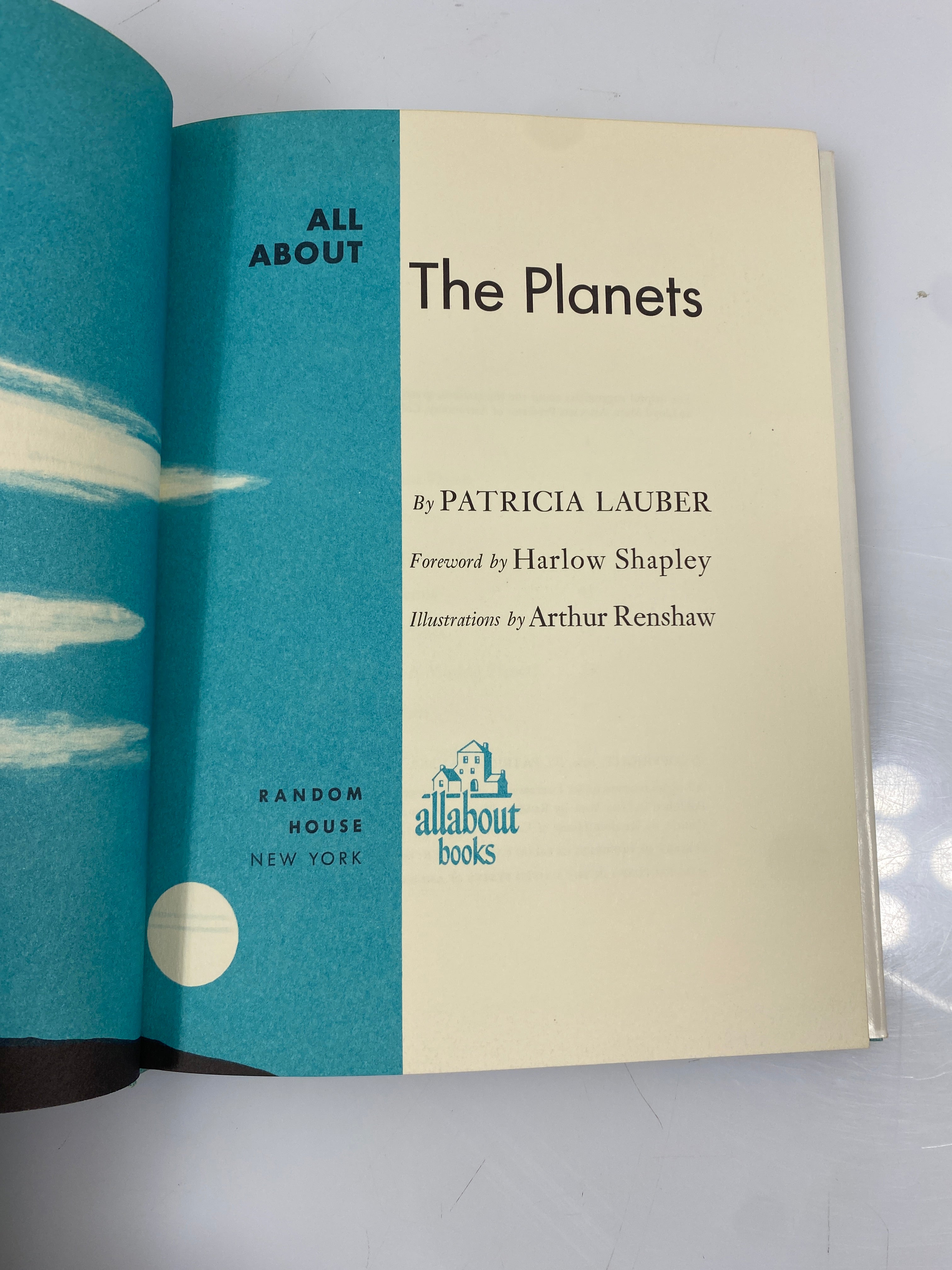 All About the Planets Patricia Lauber Random House 19560 HCDJ