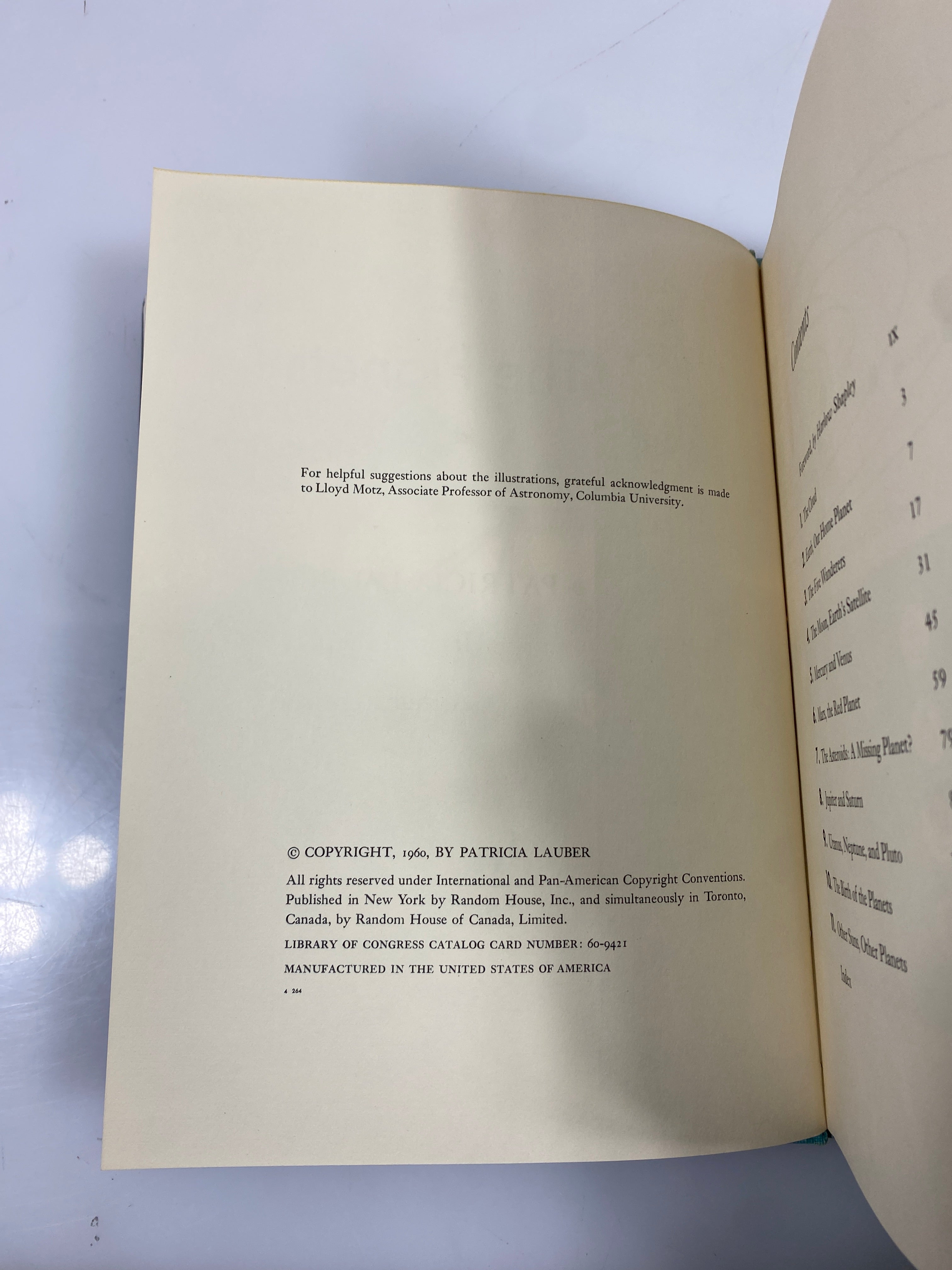 All About the Planets Patricia Lauber Random House 19560 HCDJ