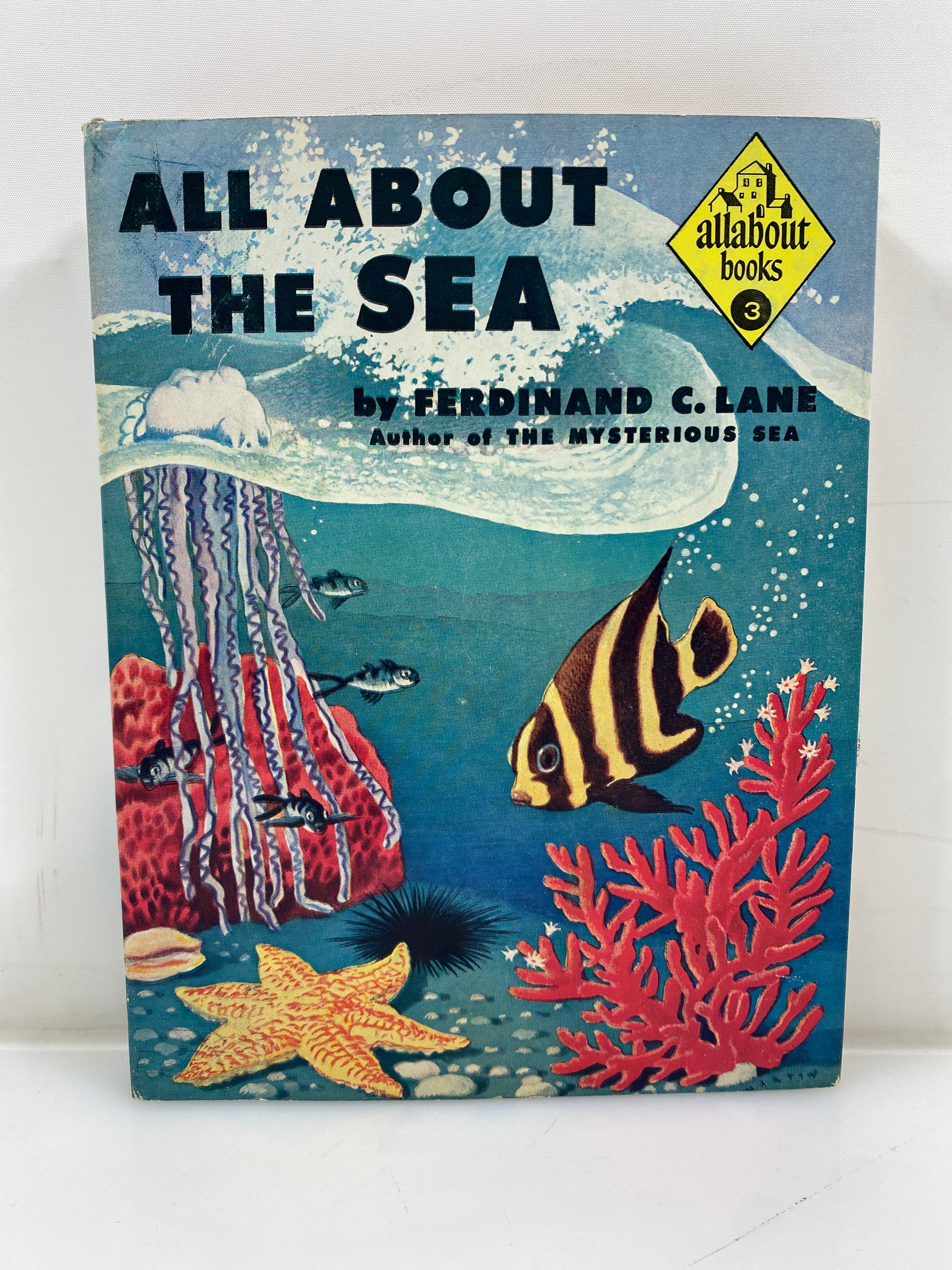 All About the Sea Ferdinand C. Lane Random House 1953 HCDJ