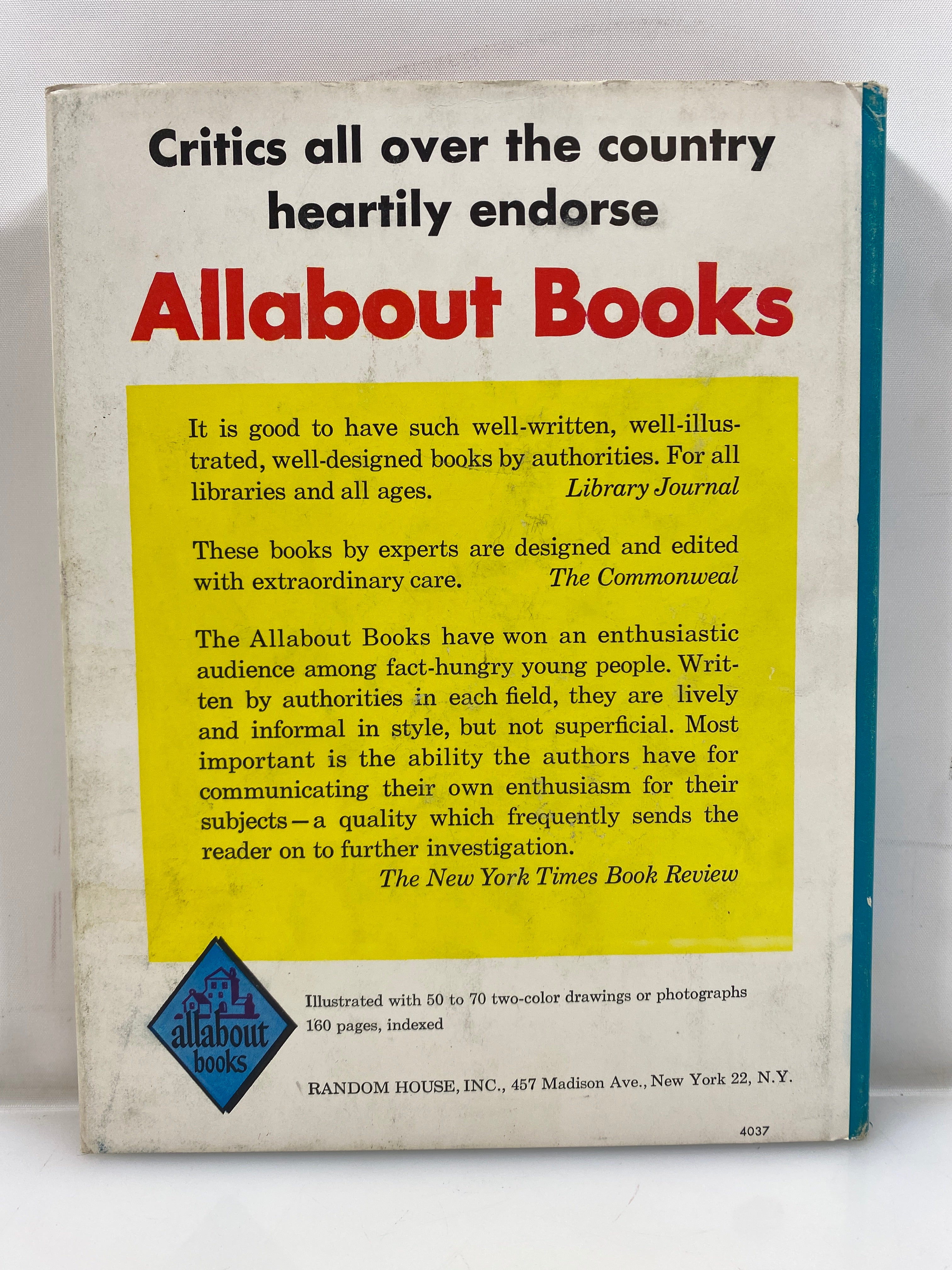 All About the Sea Ferdinand C. Lane Random House 1953 HCDJ