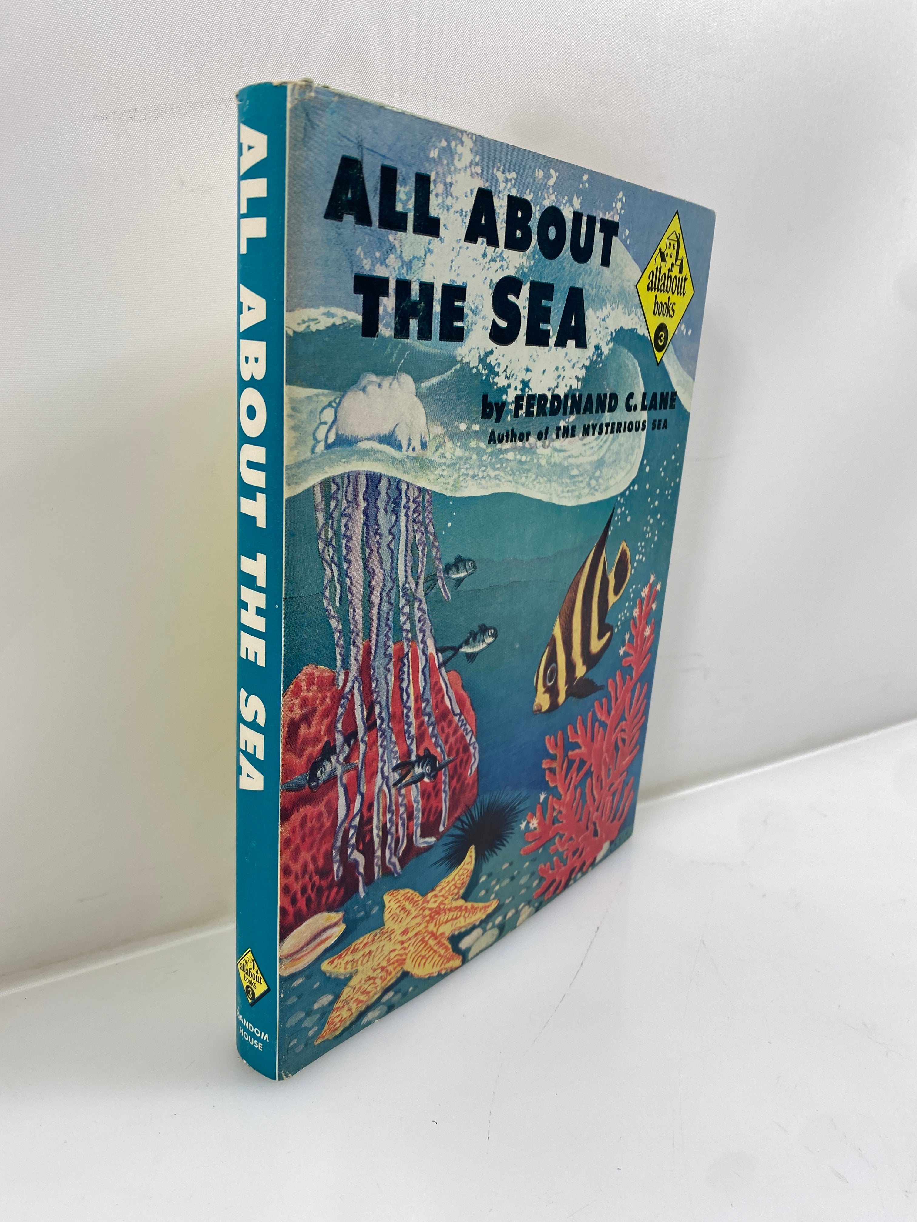 All About the Sea Ferdinand C. Lane Random House 1953 HCDJ