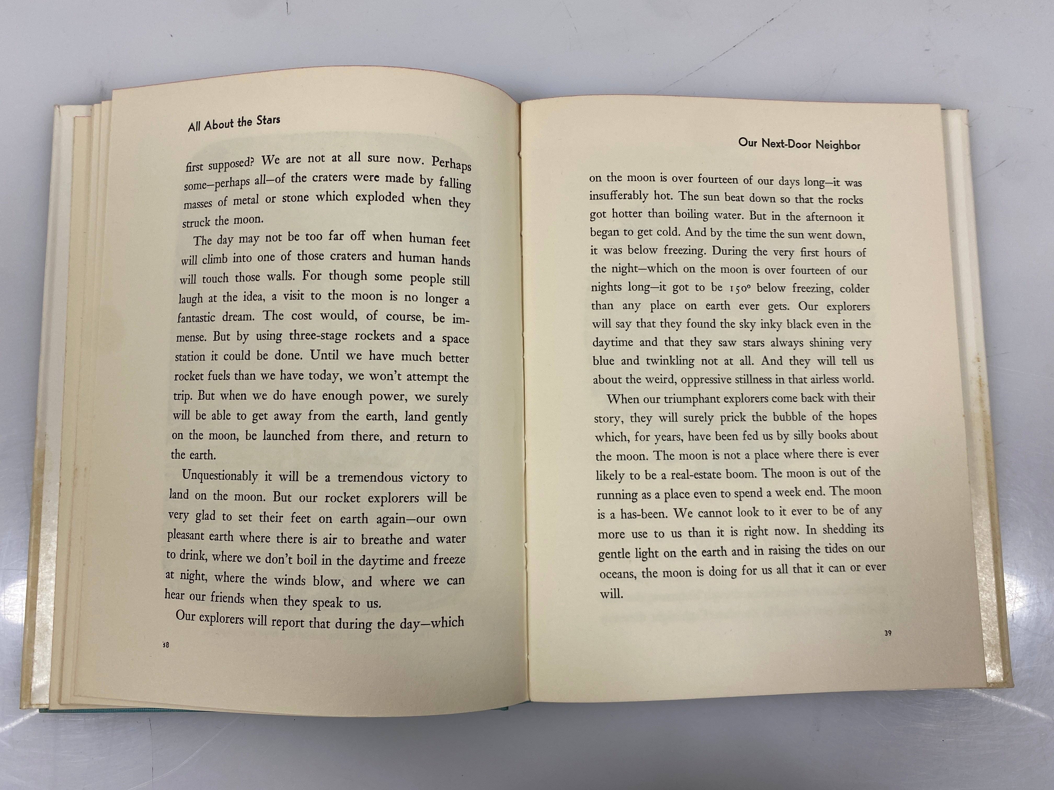 All About the Stars Anne Terry White Random House 1954 HCDJ