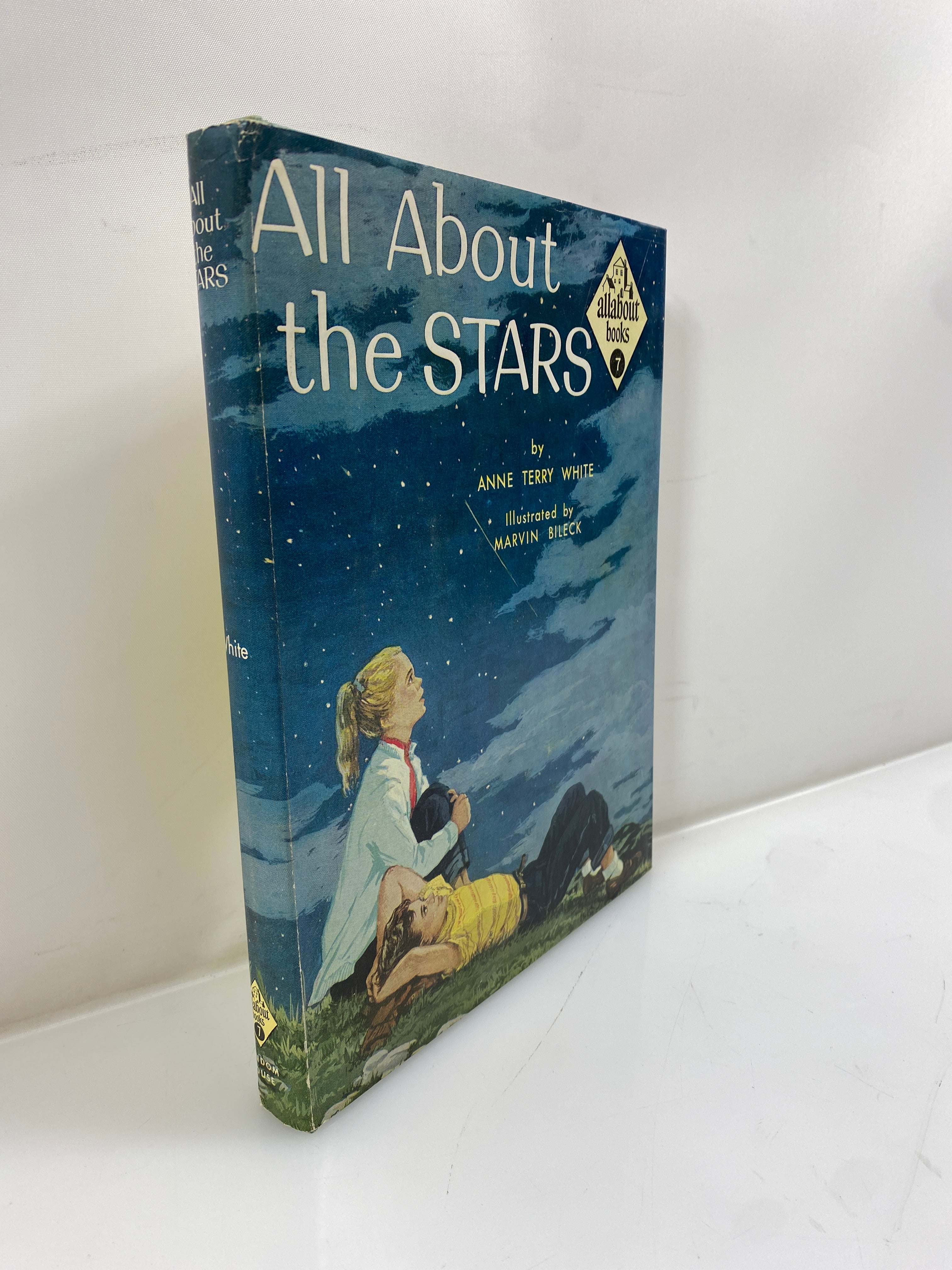 All About the Stars Anne Terry White Random House 1954 HCDJ