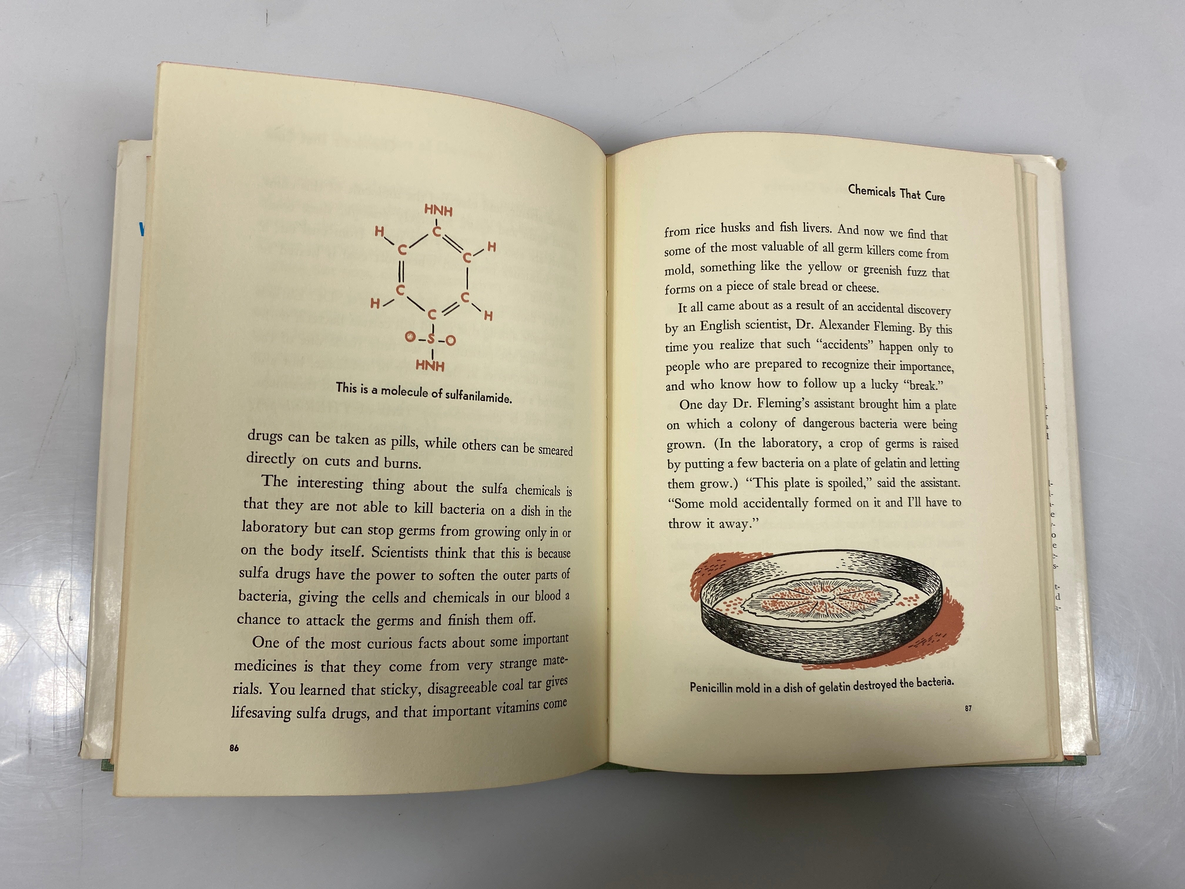 All About the Wonders of Chemistry Ira M. Freeman Random House 1954 HCDJ