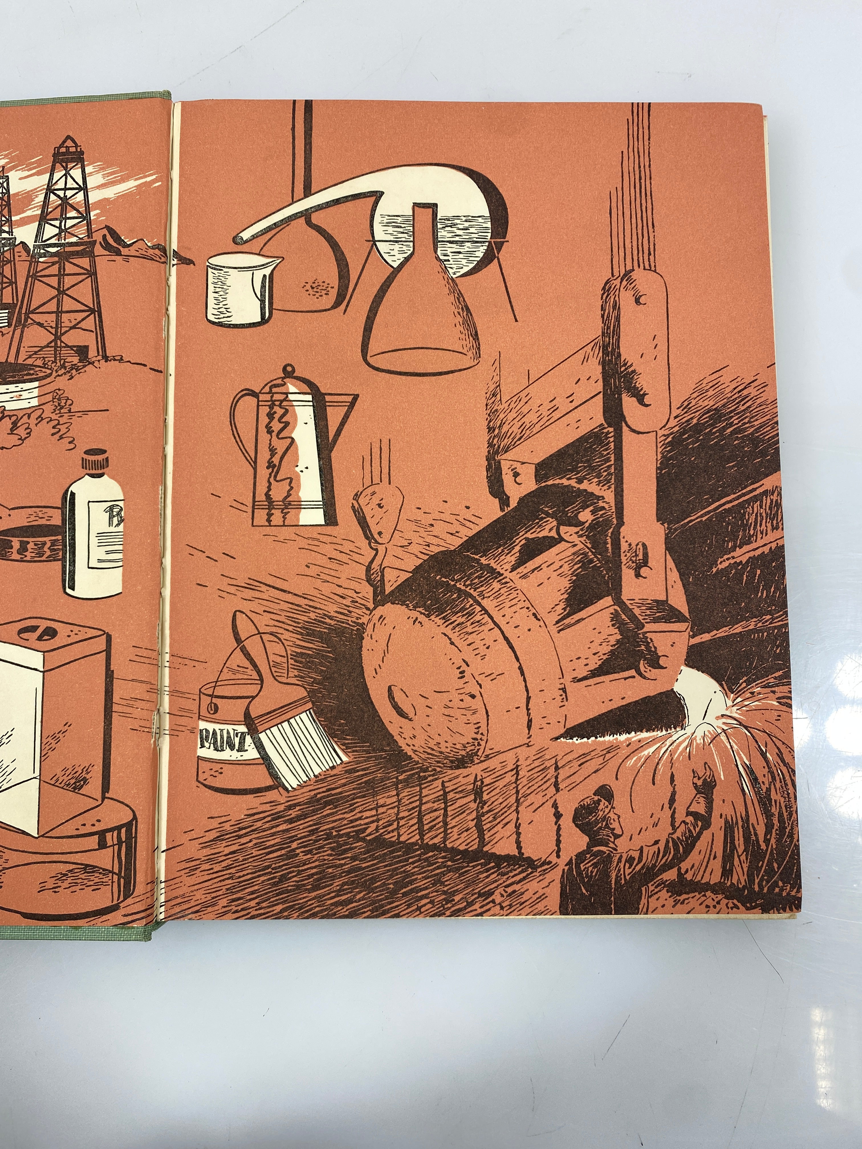 All About the Wonders of Chemistry Ira M. Freeman Random House 1954 HCDJ