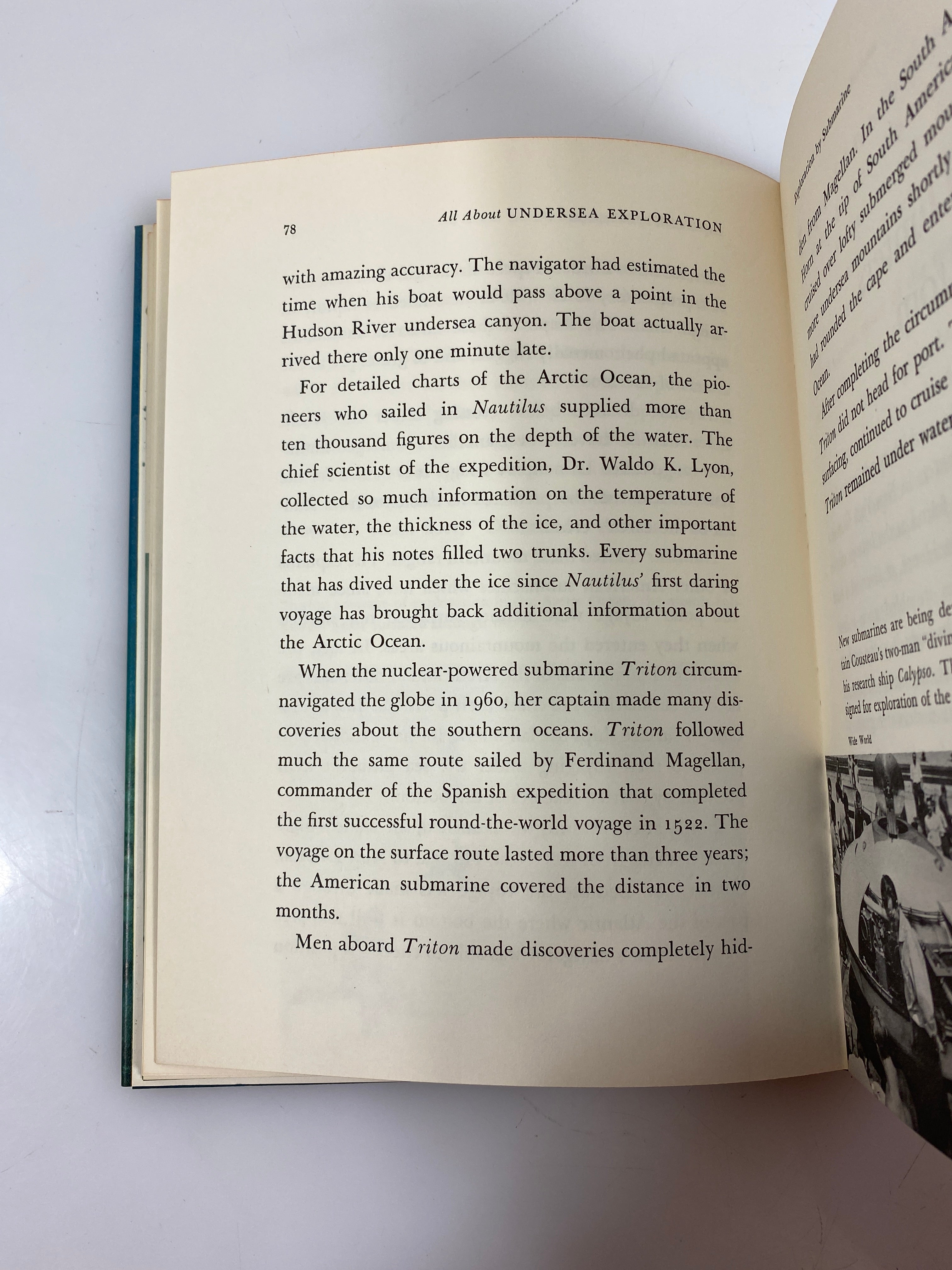 All About Undersea Exploration Ruth Brindze Random House 1960 HCDJ