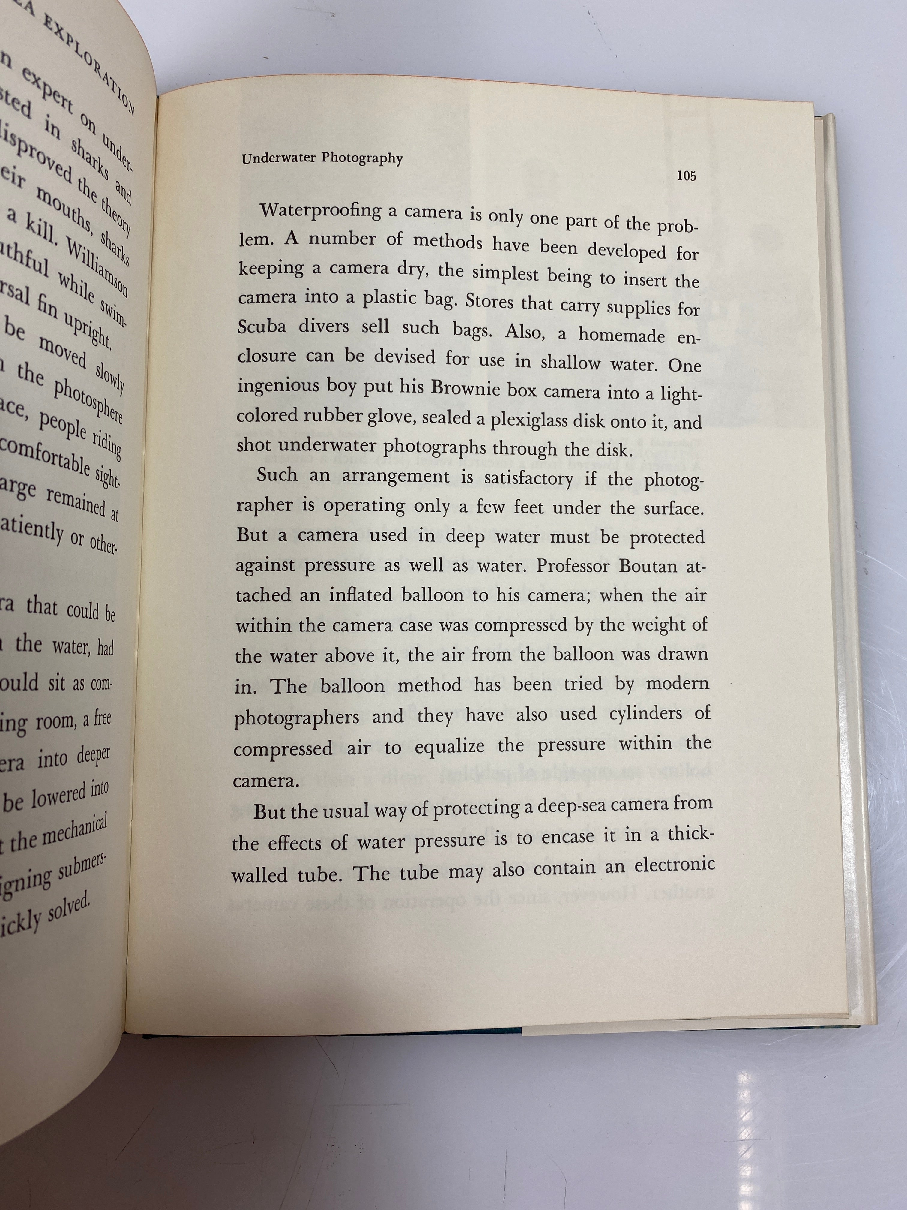 All About Undersea Exploration Ruth Brindze Random House 1960 HCDJ