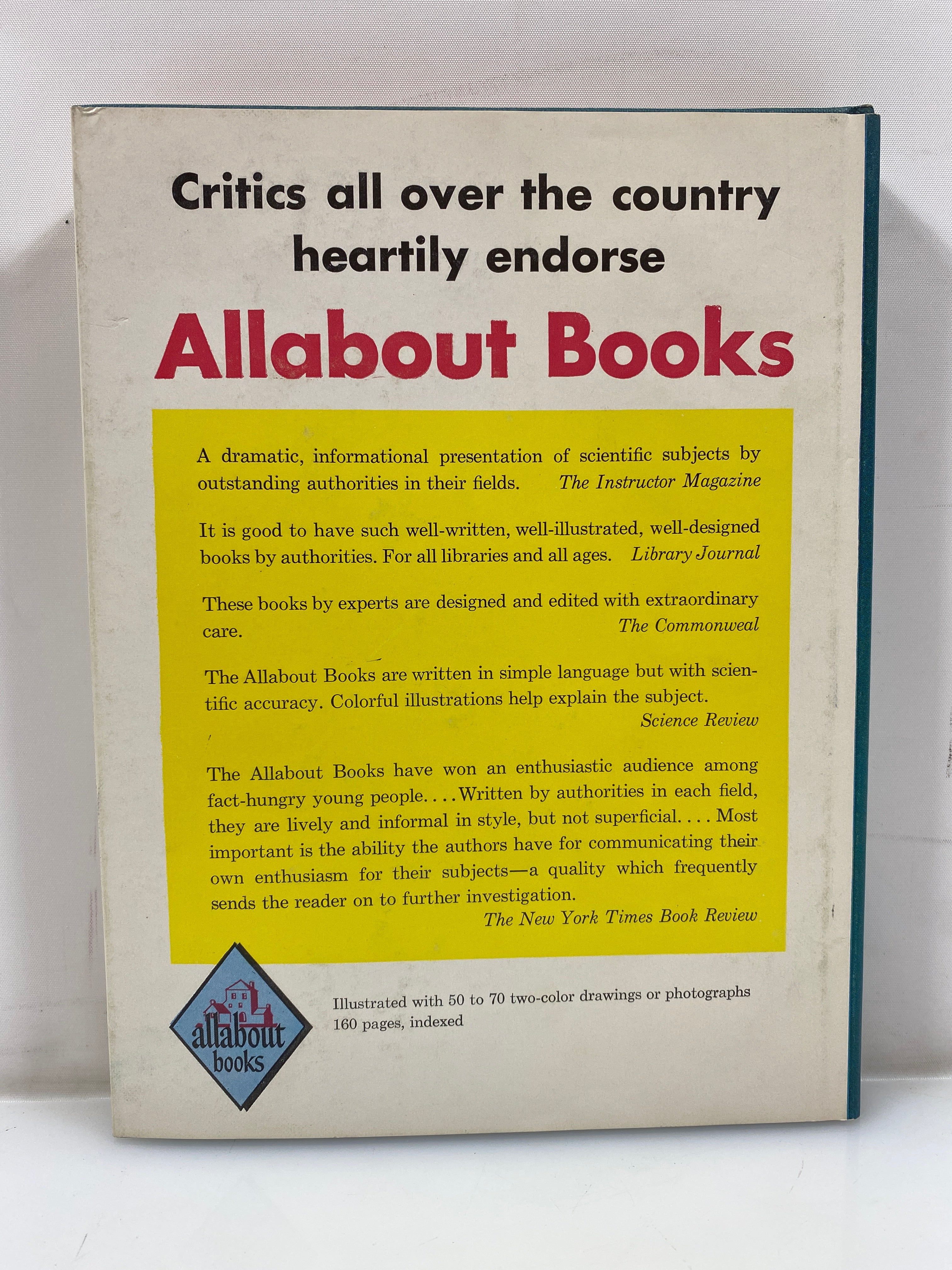 All About Undersea Exploration Ruth Brindze Random House 1960 HCDJ