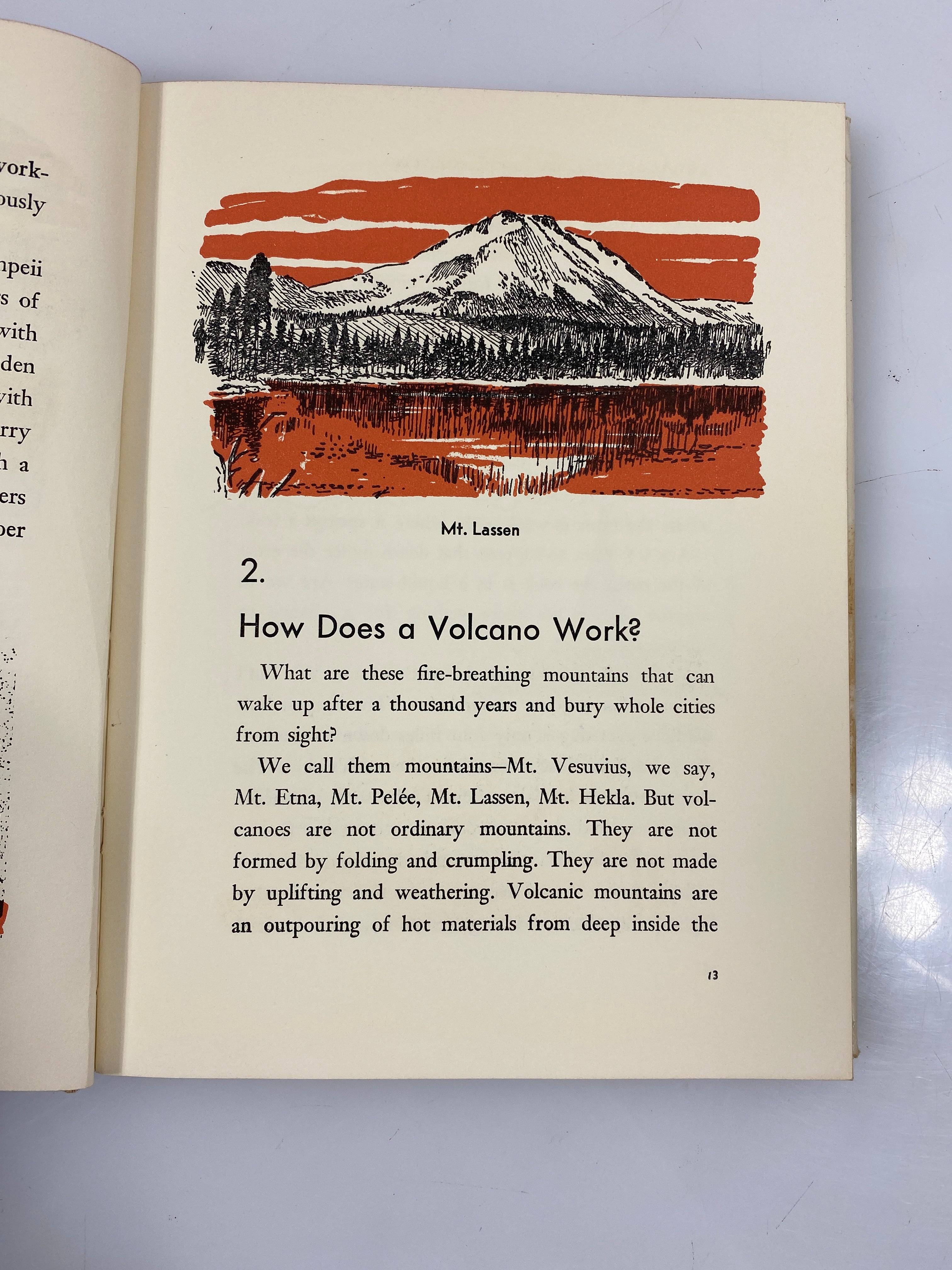 All About Volcanoes and Earthquakes Frederick Pough Random House 1953 HCDJ