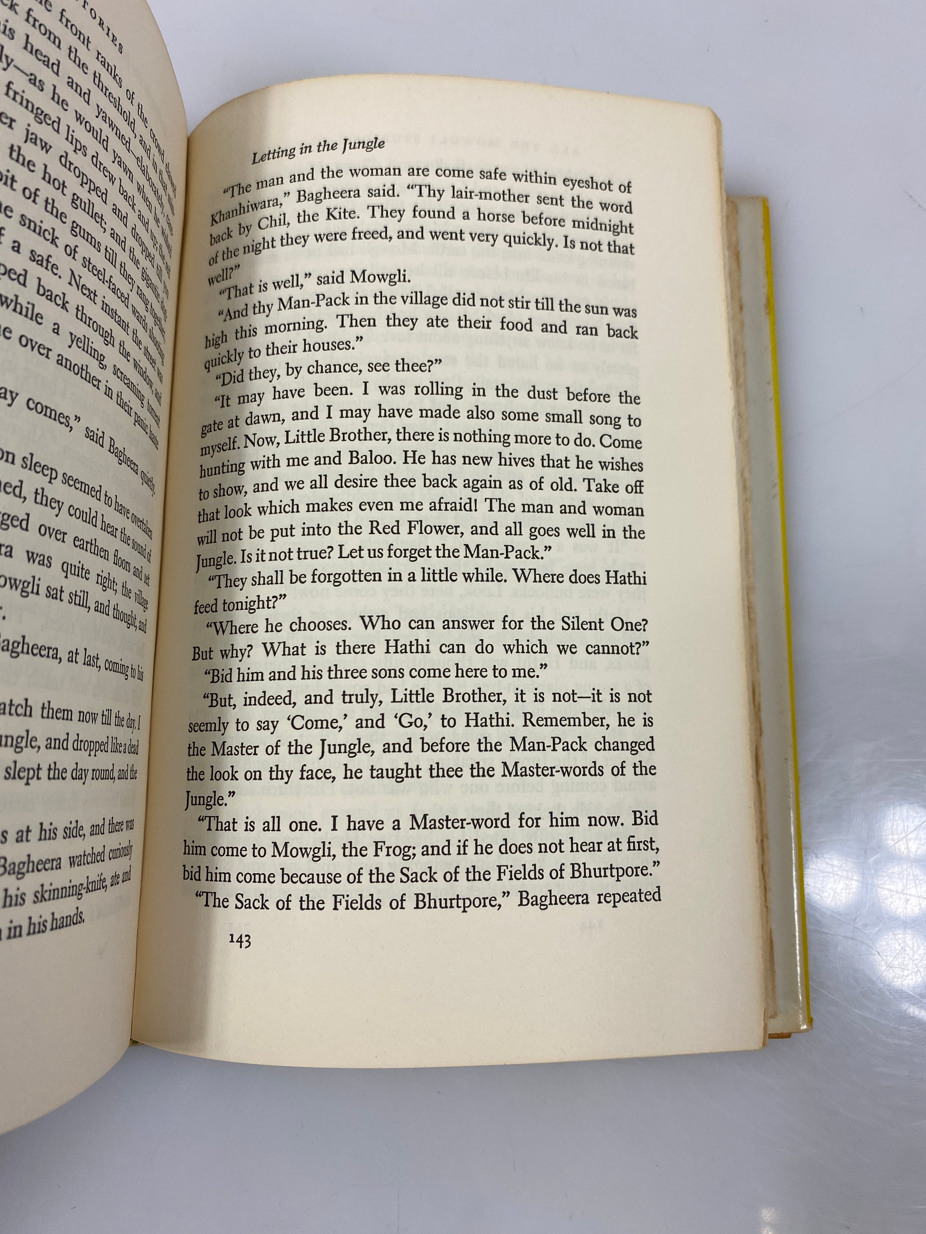 All the Mowgli Stories by Rudyard Kipling 1956 HCDJ