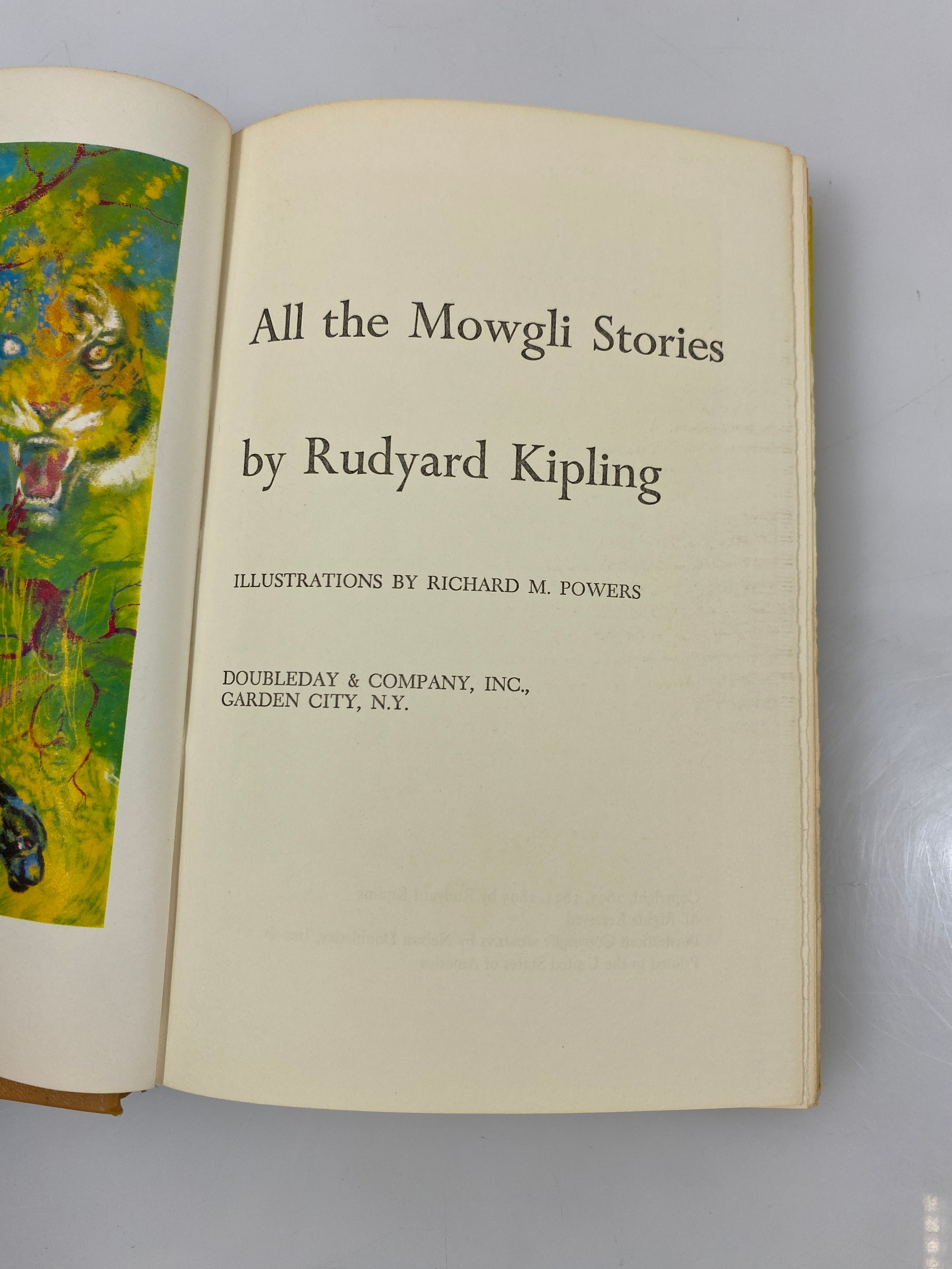 All the Mowgli Stories by Rudyard Kipling 1956 HCDJ