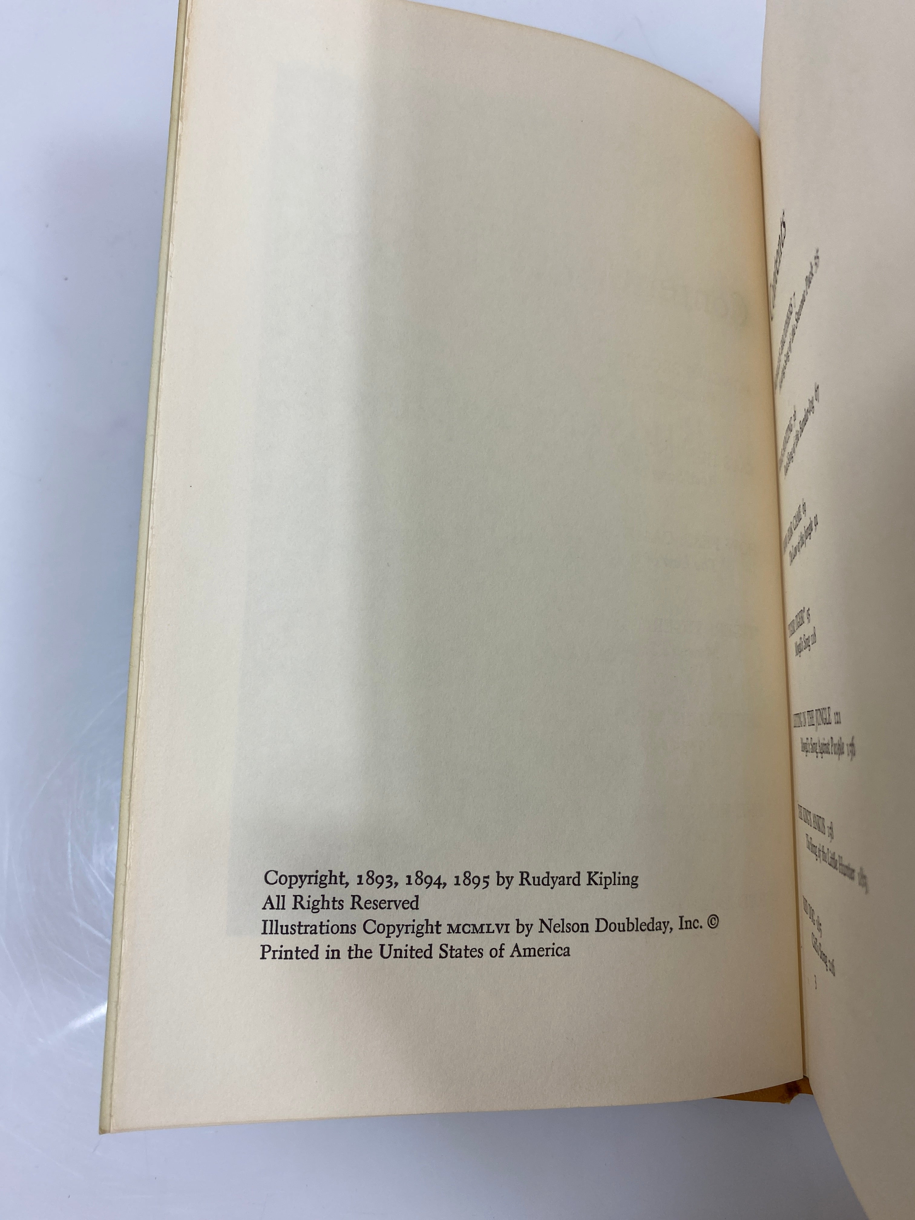 All the Mowgli Stories by Rudyard Kipling 1956 HCDJ
