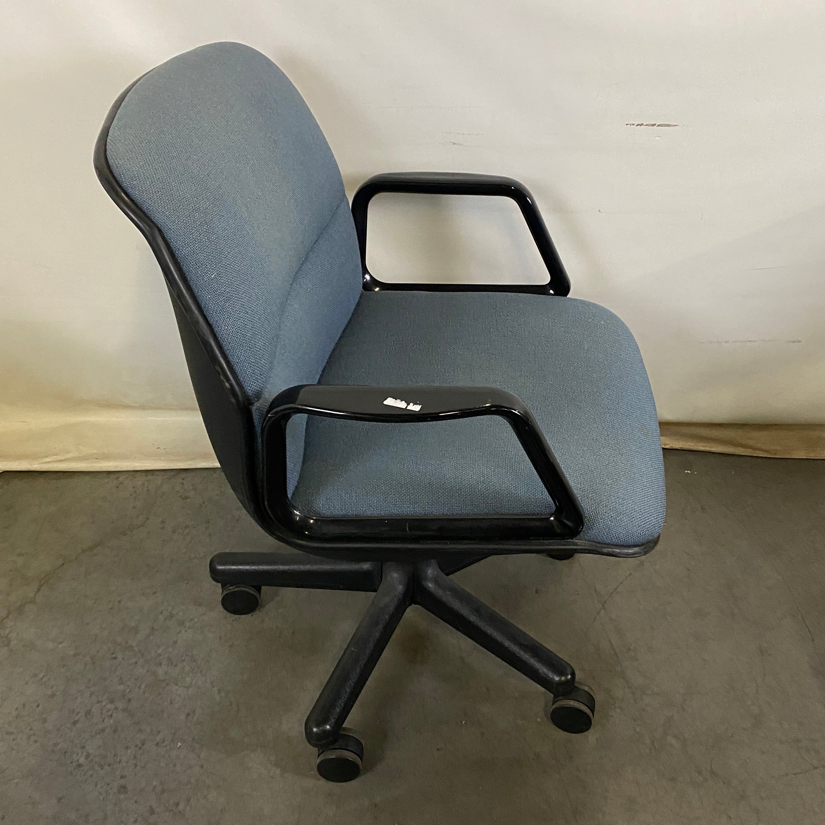Allsteel Blue Upholstered Office Chair