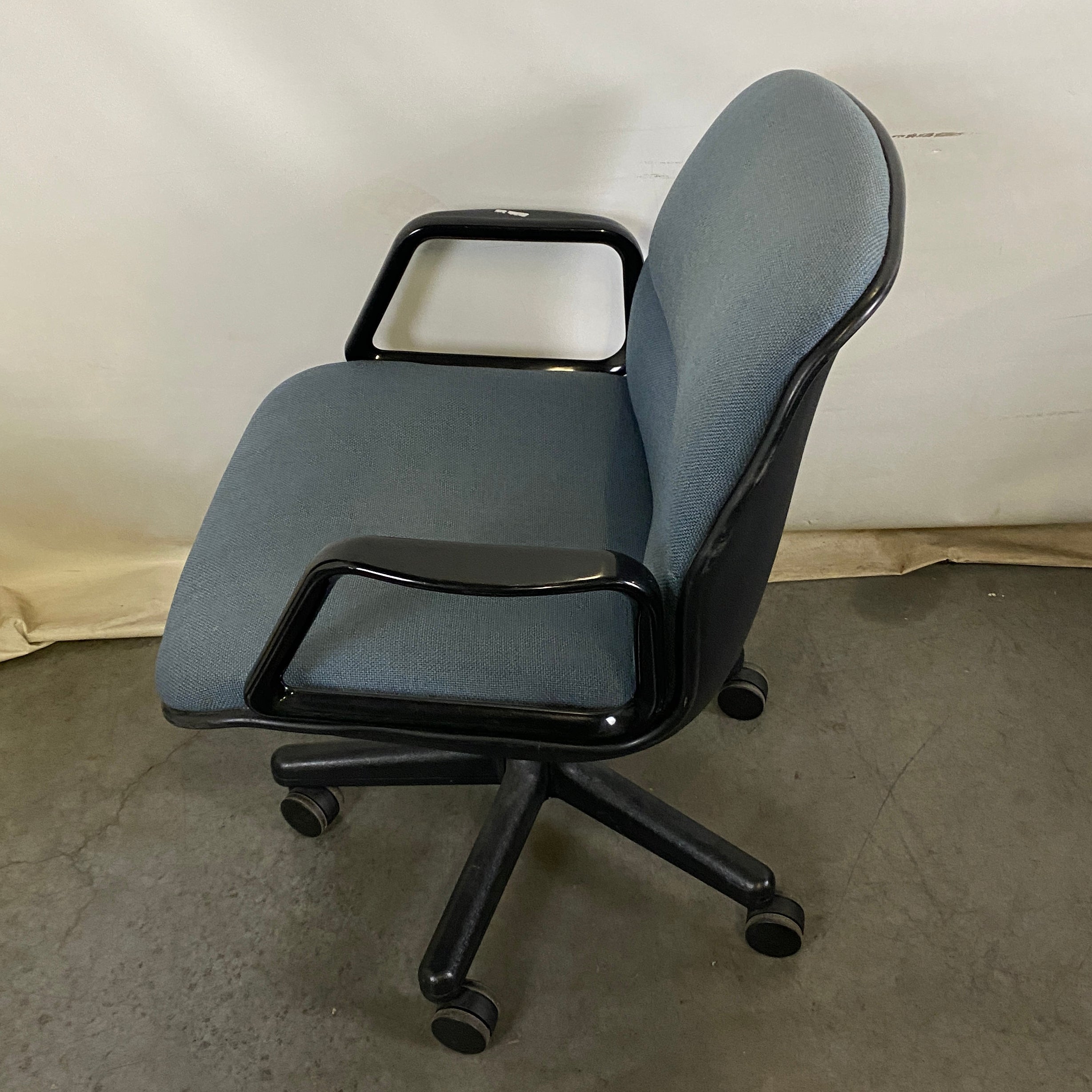 Allsteel Blue Upholstered Office Chair
