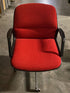 Allsteel Red Upholstered Office Chair