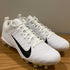Alpha Menace Pro Low P Football Cleats Size 10 (White)