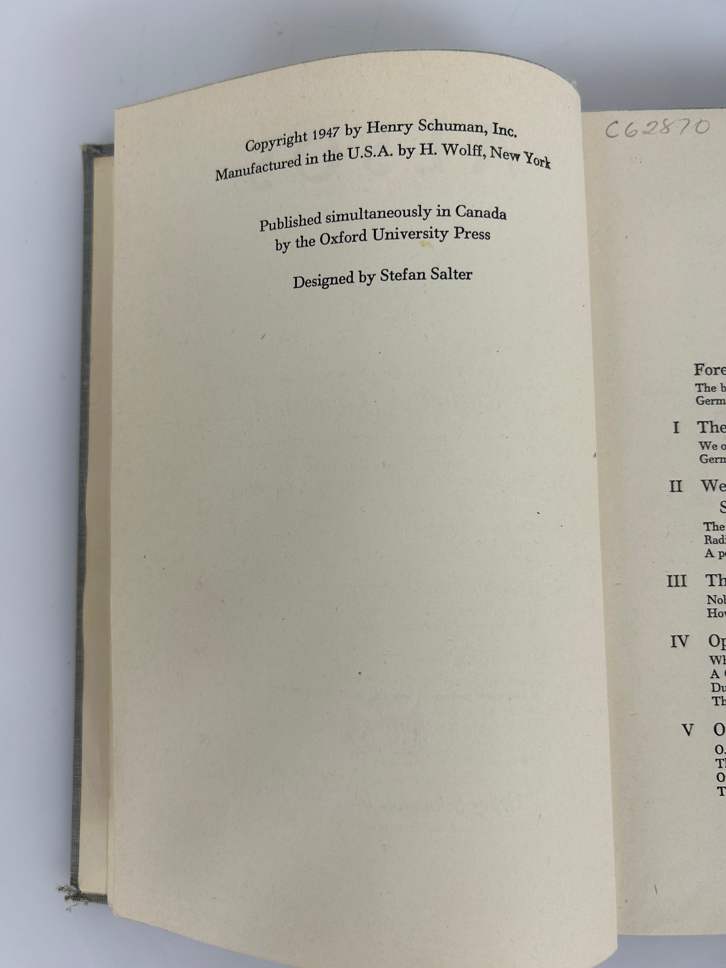 Alsos by Samuel Goudsmit Search for German Atomic Bomb 1947 Ex-Library HC