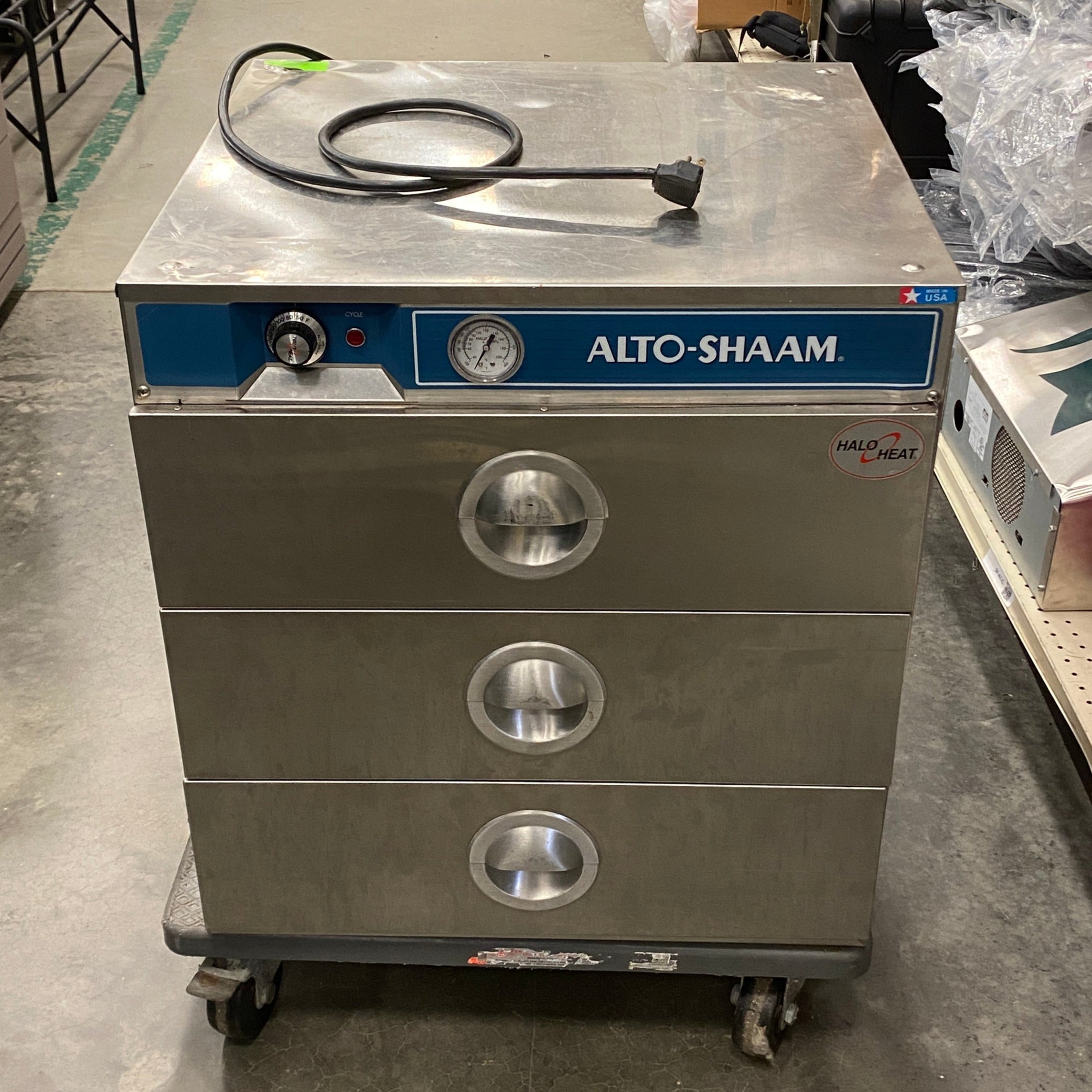 Alto Shaam 3 Drawer "Halo Heat" Cabinet