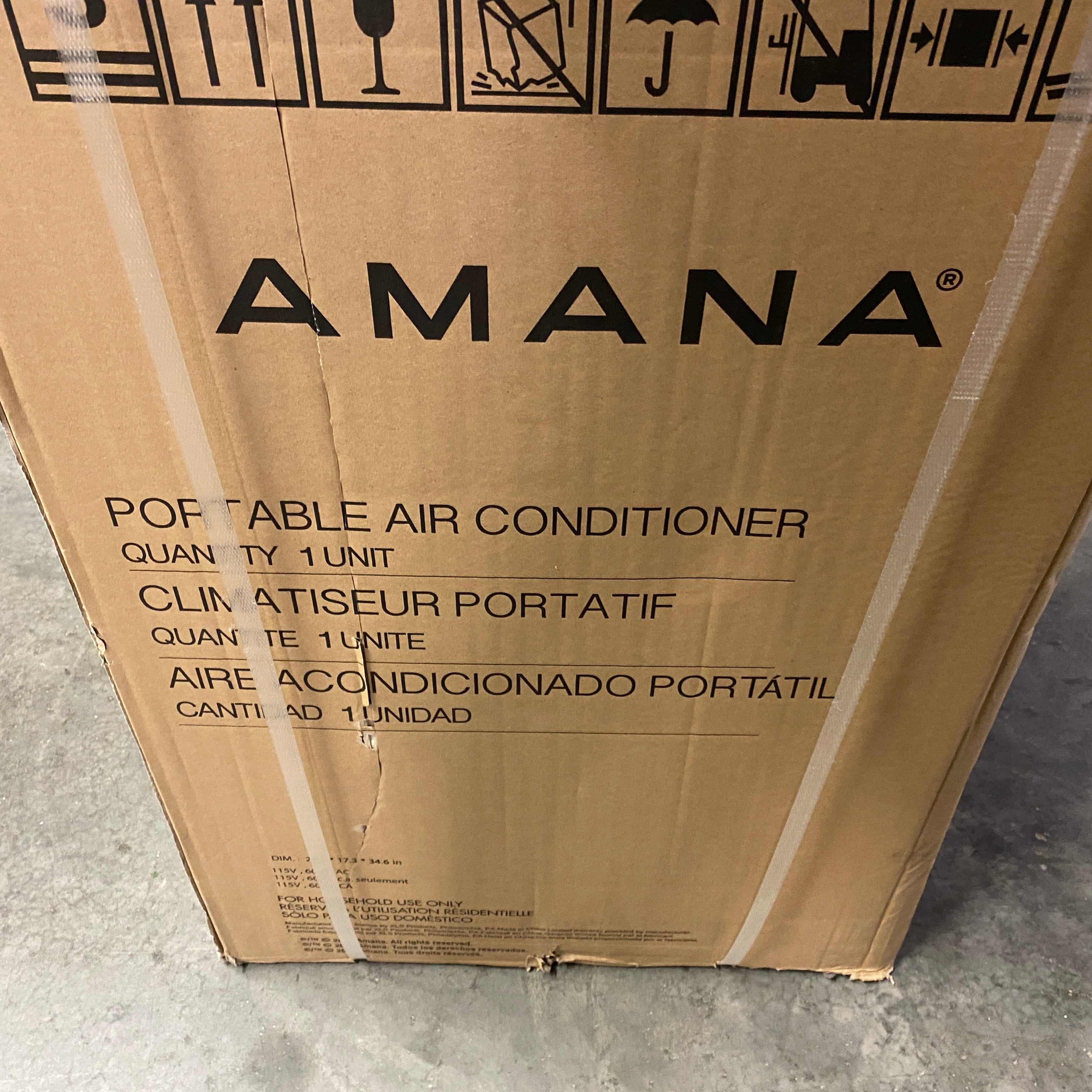 Amana Portable Air Conditioner *New*