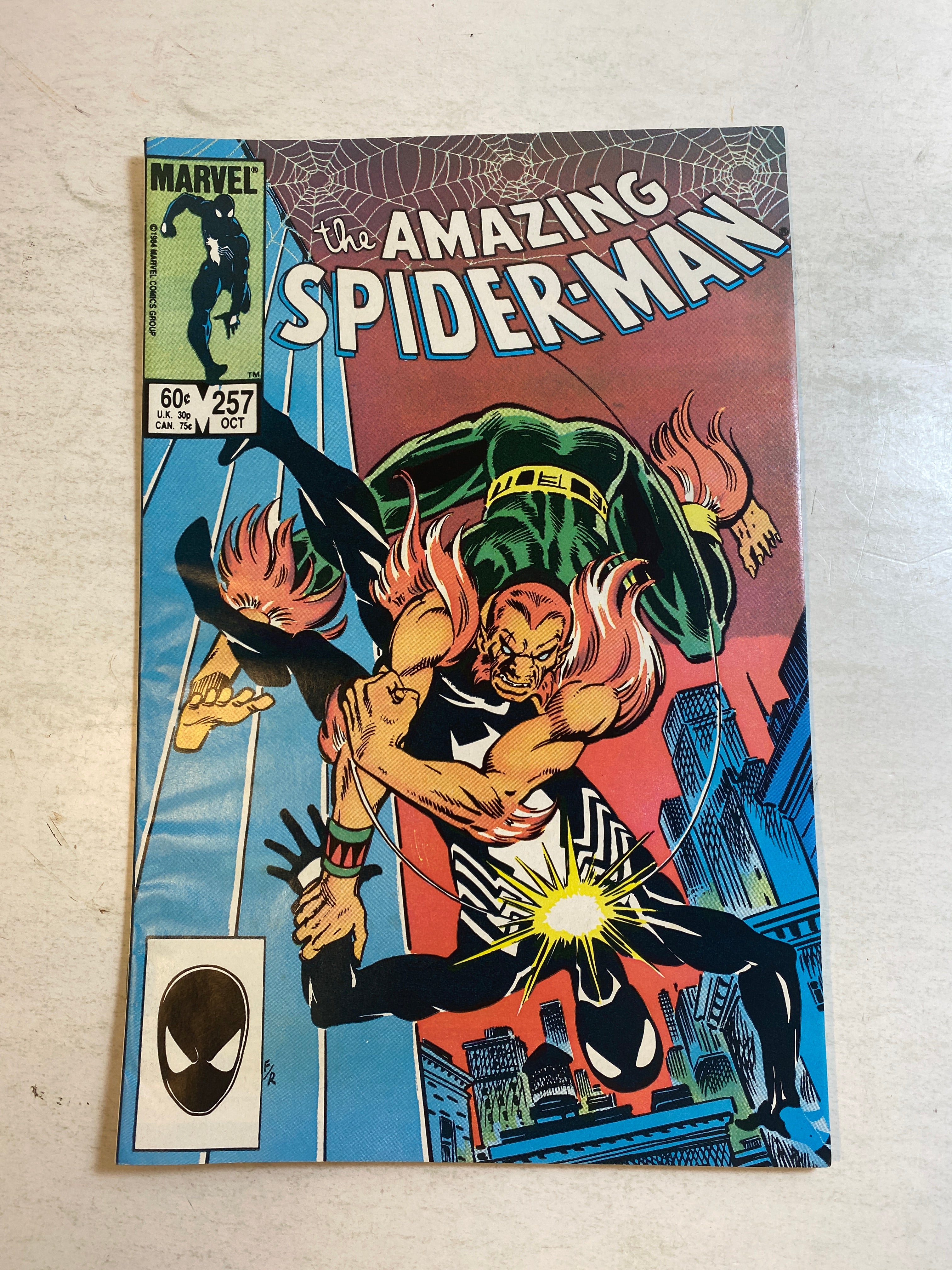 Amazing Spider-Man #257 Marvel Comic 1984