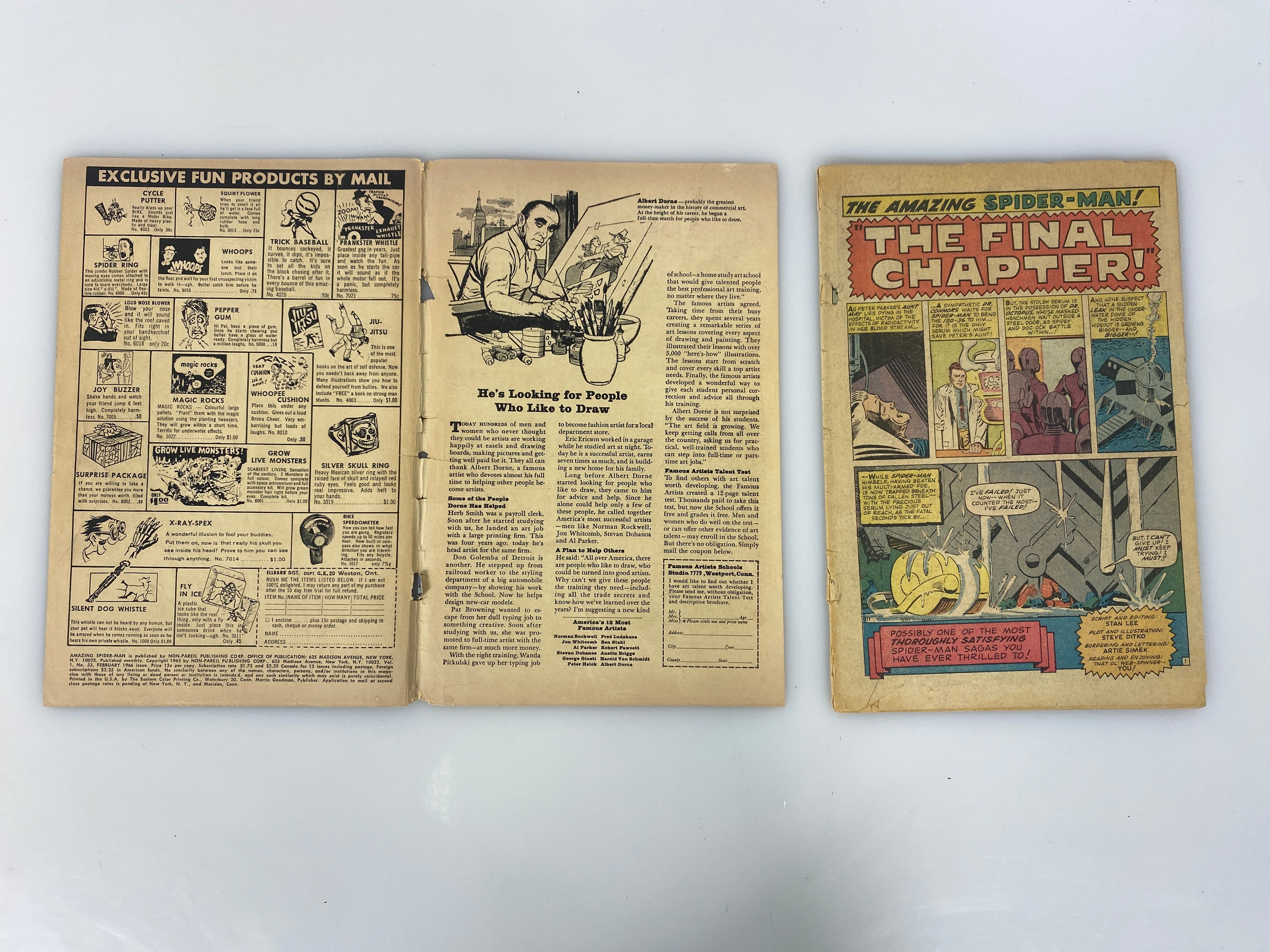 Amazing Spider-Man 33 Marvel Comic 1966