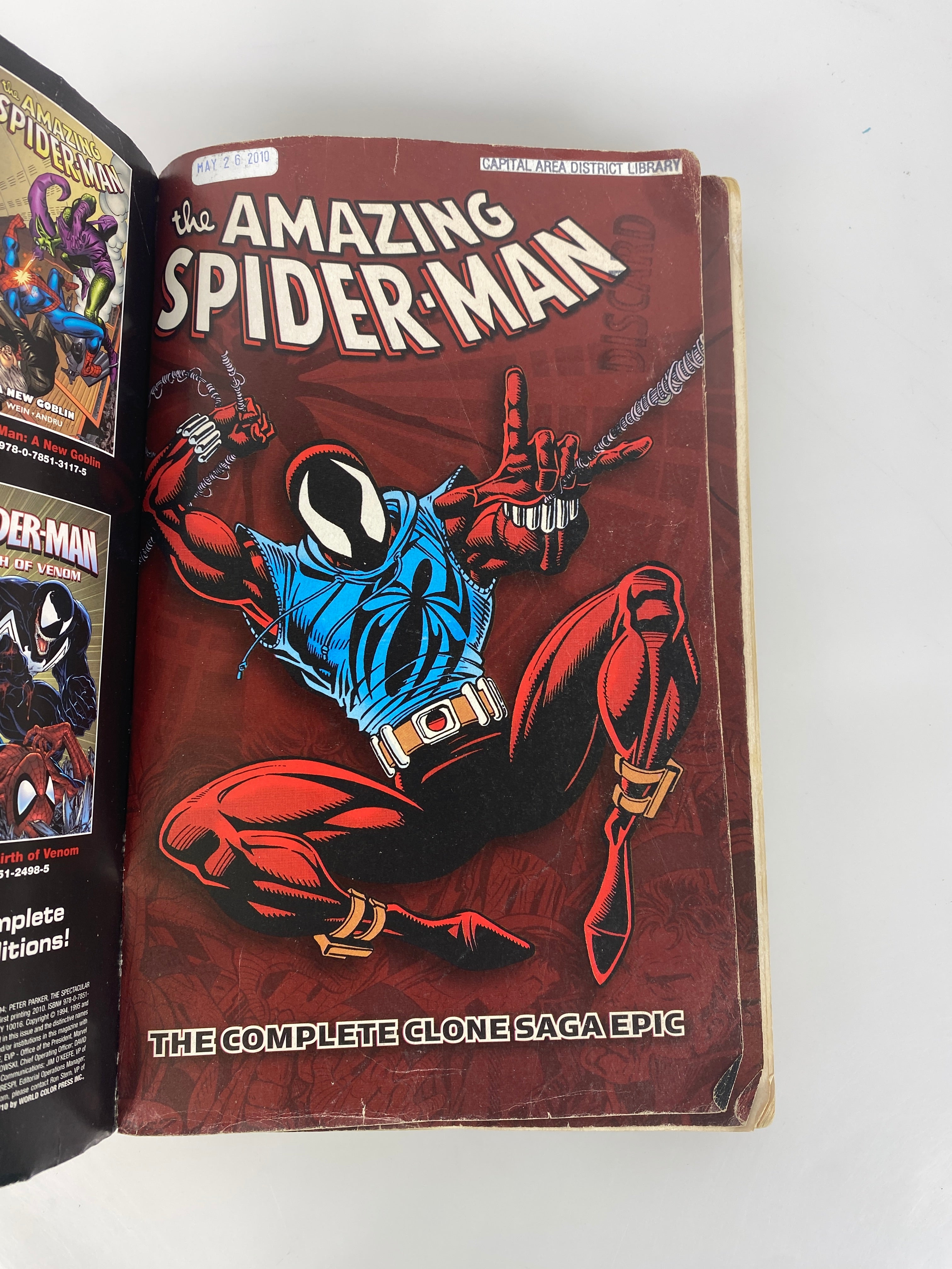 Amazing Spider Man Clone Saga Epic Graphic Novel 2010