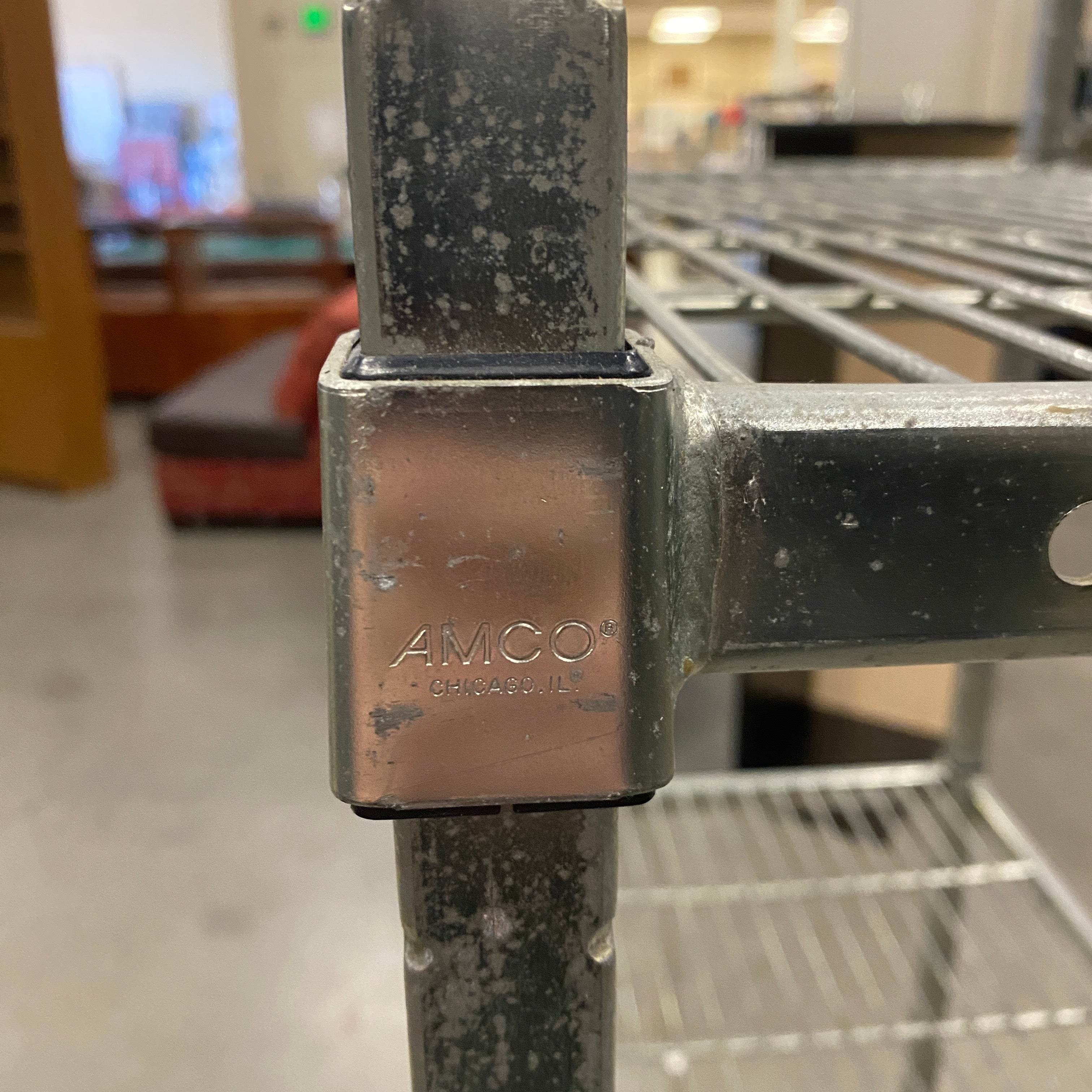 AMCO Silver 3 Tier Shelf