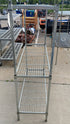 AMCO Silver 3 Tier Shelf/Rack