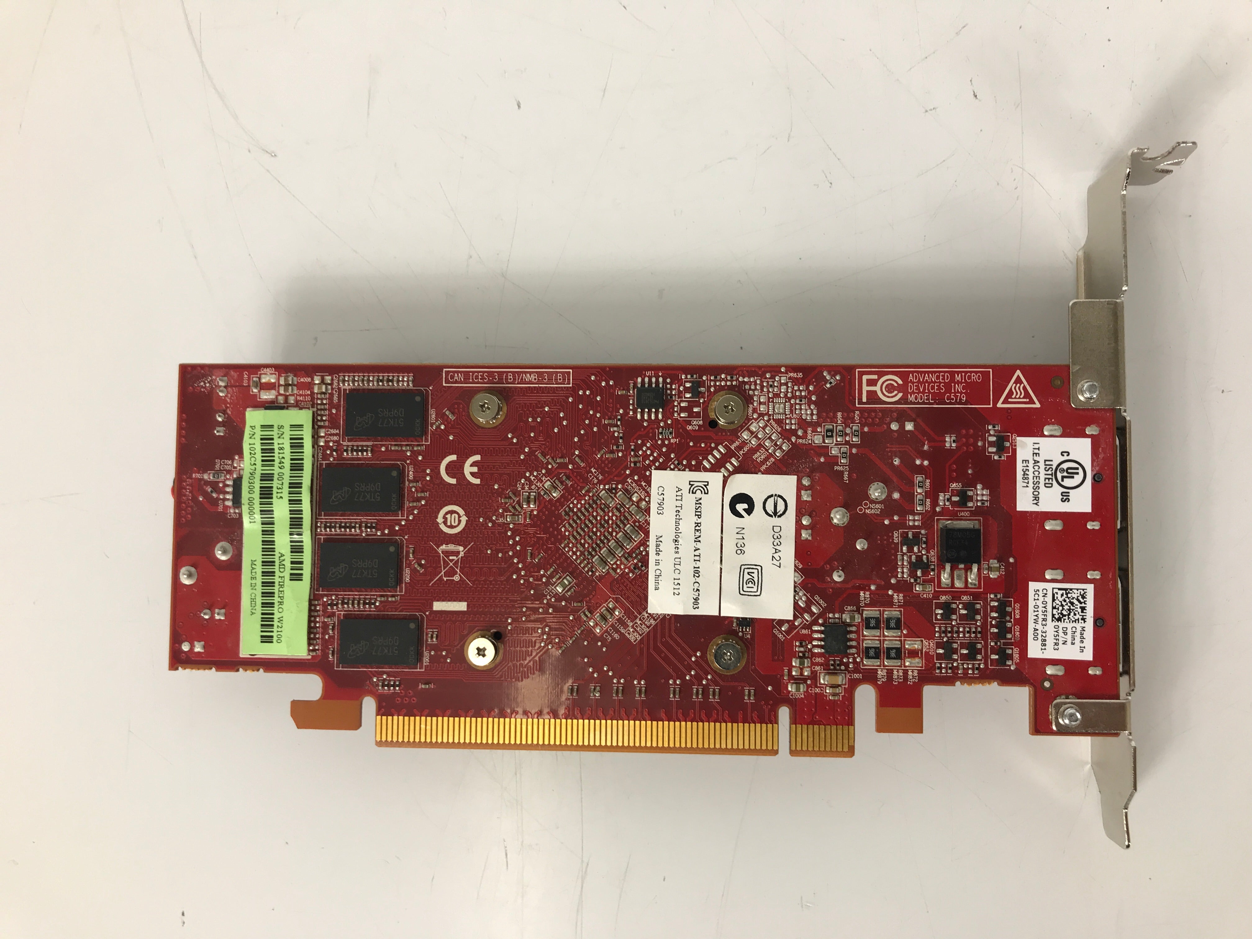 AMD FirePro W2100 2GB PCI Express Video Graphics Card