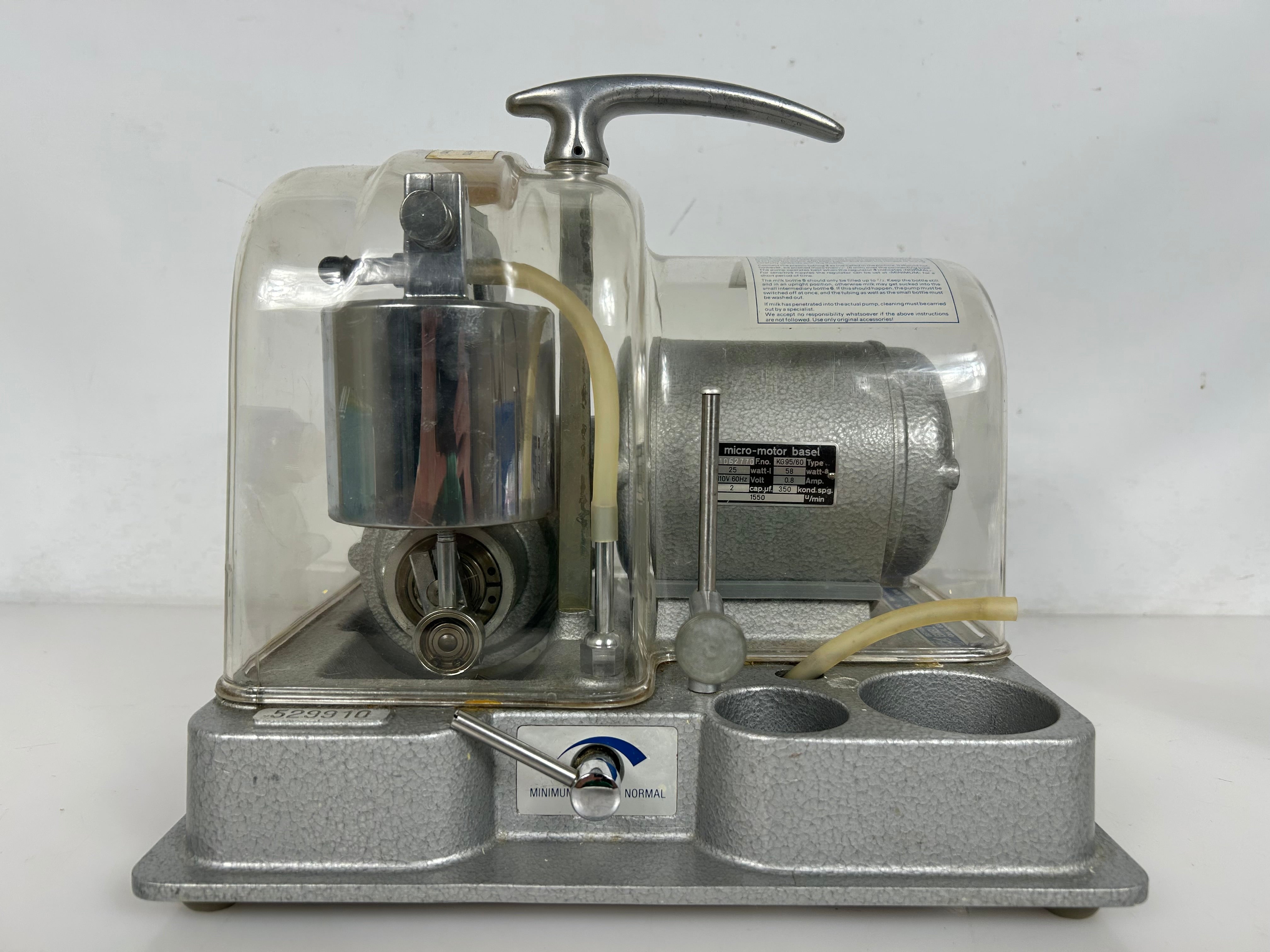 Ameda Egnell Vintage 1950s SMB 50 Automatic Electric Breast Pump Hospital Grade