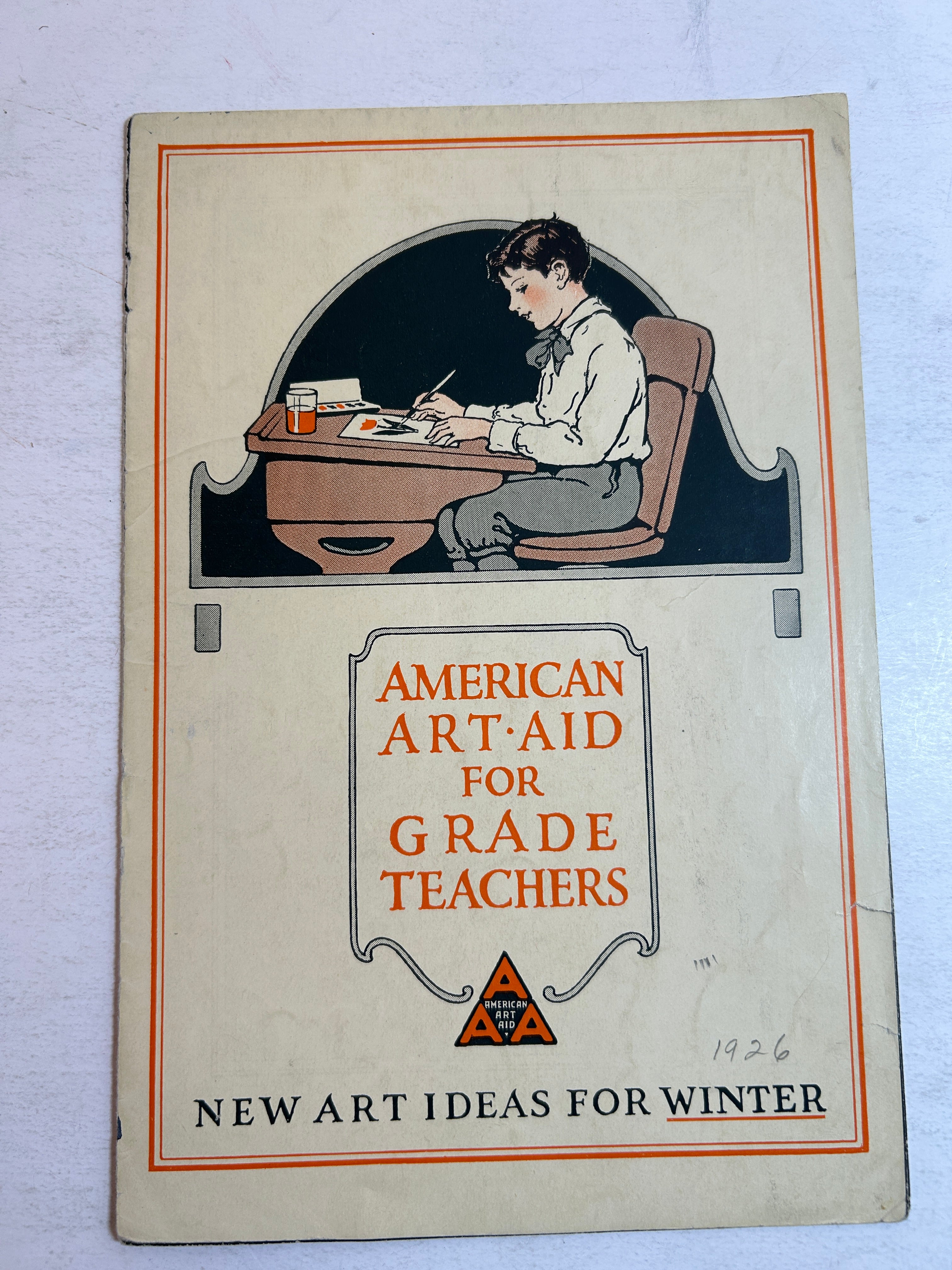 American Art-Aid for Grade Teachers 1926 Vintage Teacher Aid