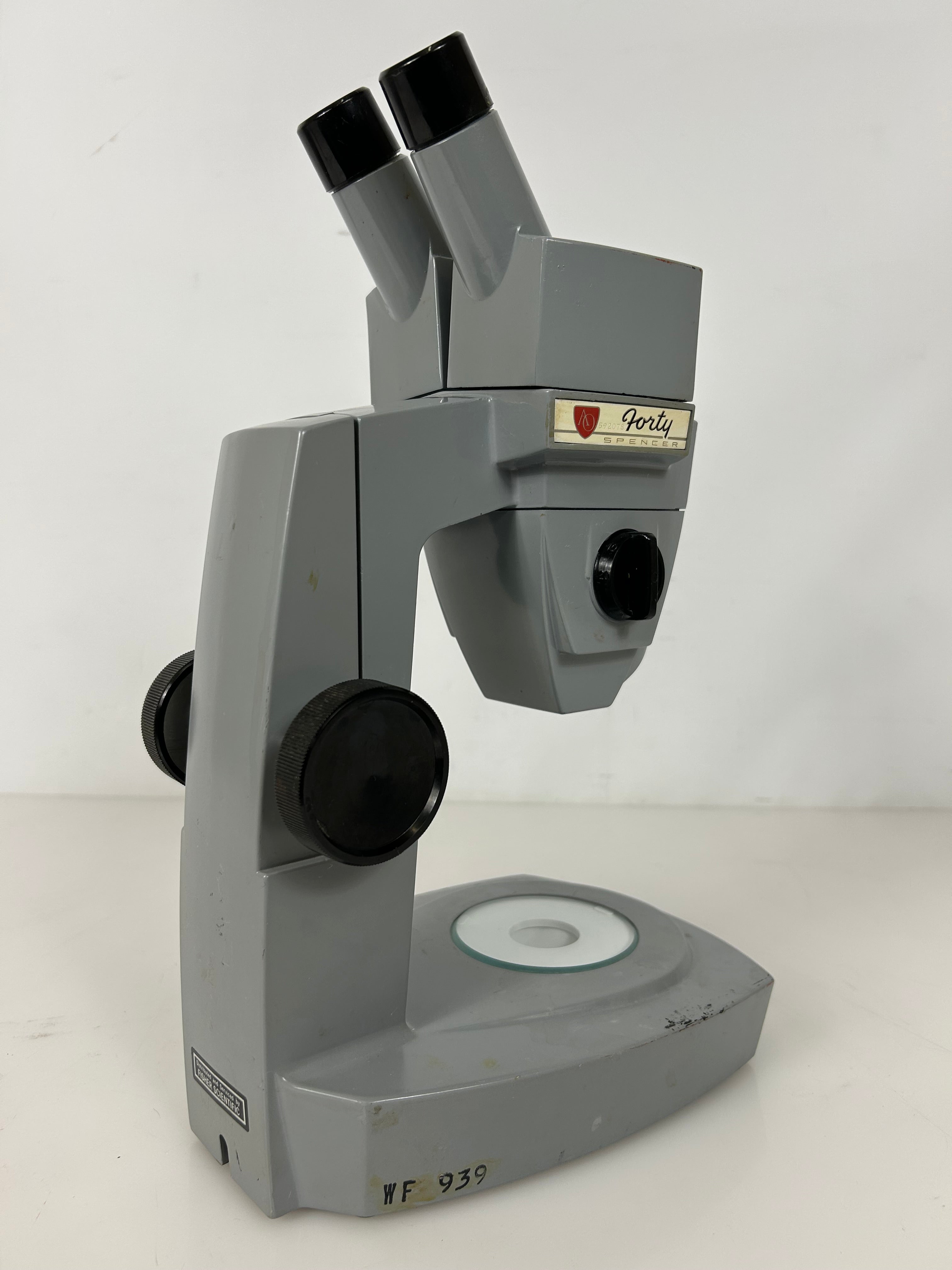 American Optical Model Forty 40 Series Binocular Microscope #1
