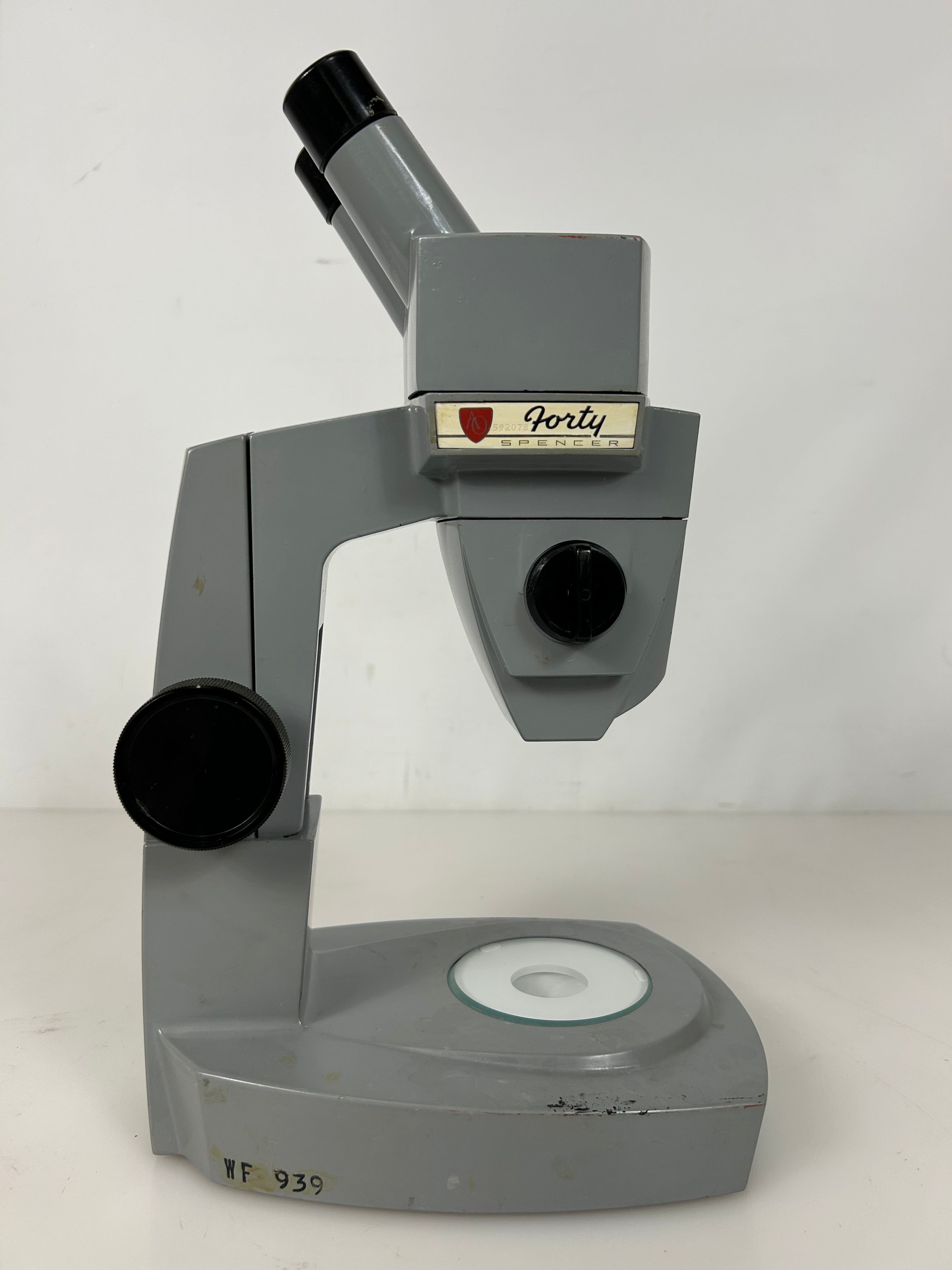 American Optical Model Forty 40 Series Binocular Microscope #1