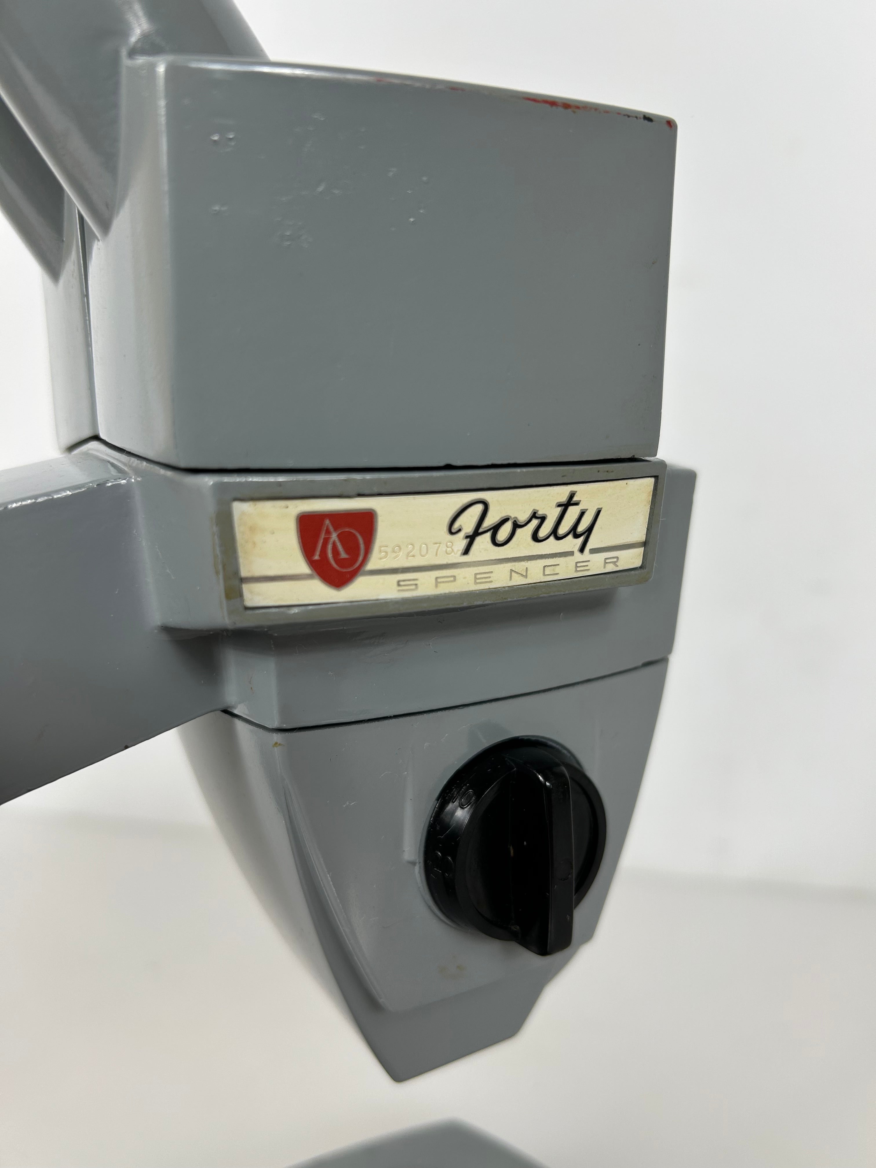 American Optical Model Forty 40 Series Binocular Microscope #1
