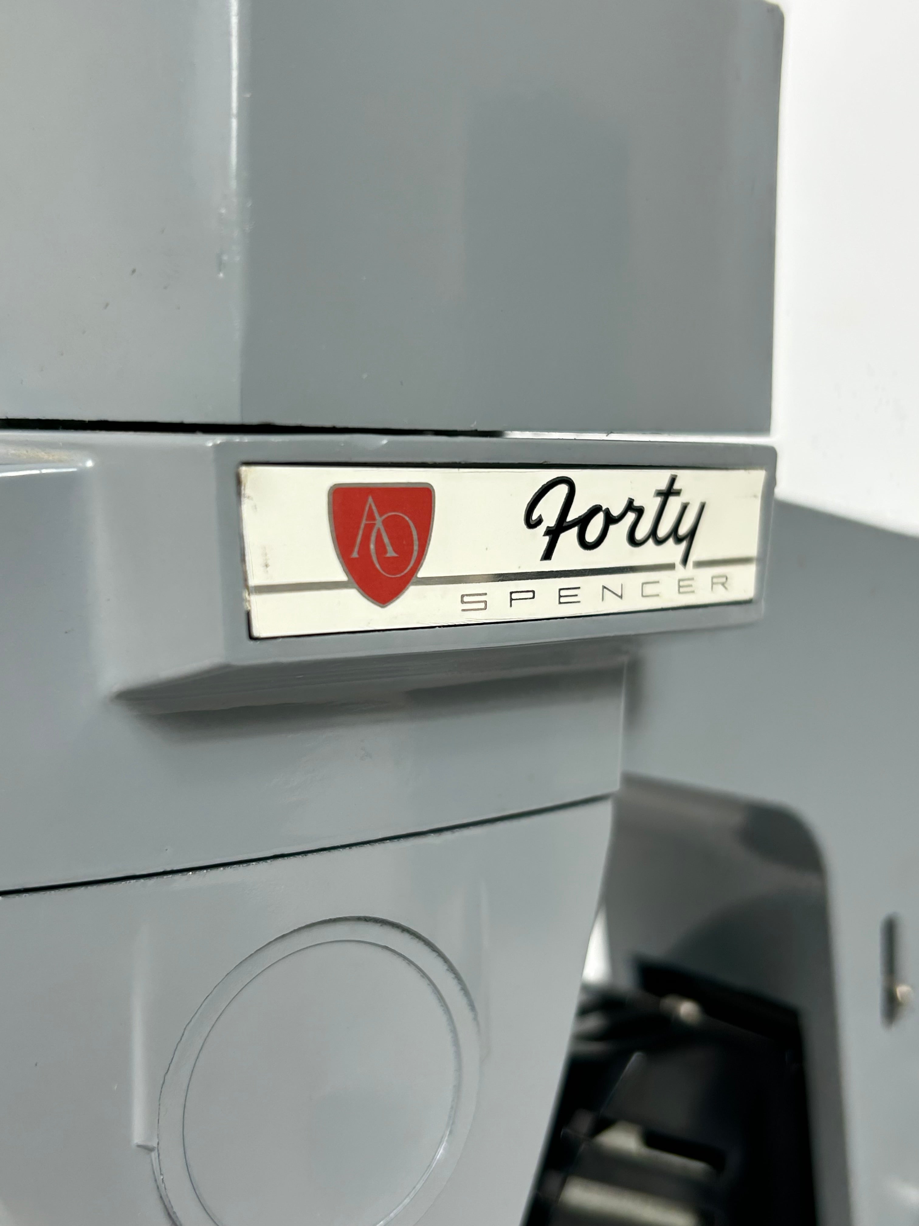 American Optical Model Forty 40 Series Binocular Microscope #2