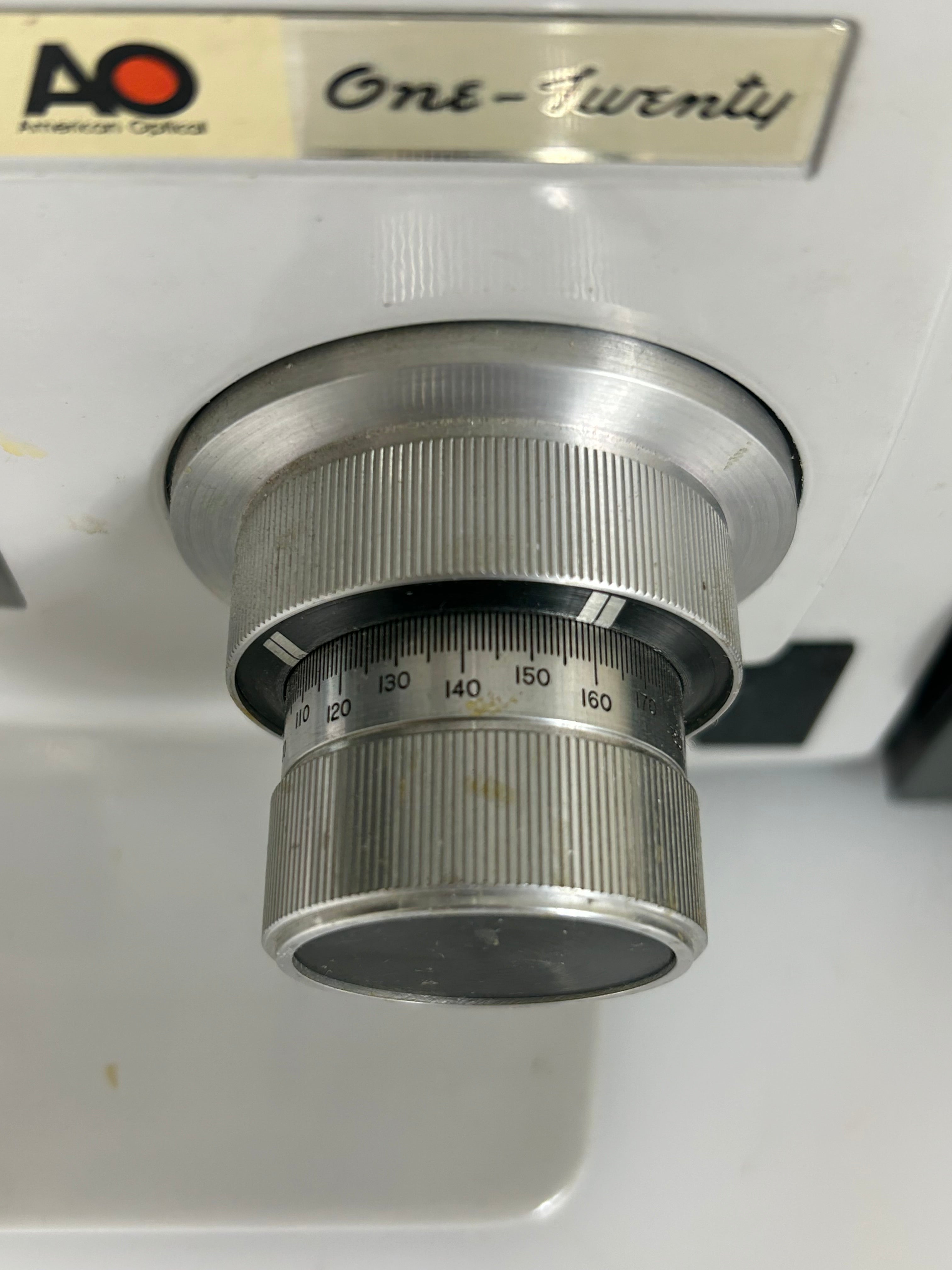 American Optical One-Ten Microstar Trinocular Laboratory Microscope with Polaroid Camera Attatchment *Untested*